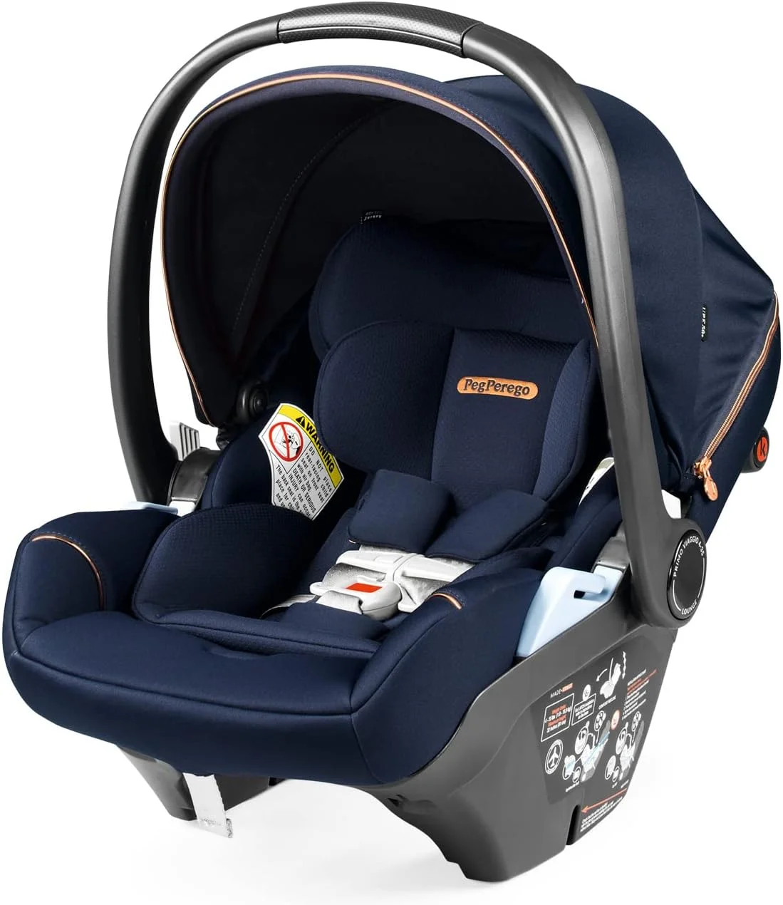 صندلی ماشین کودک پگ پرگو پریمو ویaggio 4-35 Lounge - صندلی نوزاد رو به عقب با قابلیت تنظیم پشتی - شامل پایه با تکیه گاه و میله ضد برگشت - برای نوزادان 1.8 تا 15.8 کیلوگرم - ساخت ایتالیا - آبی براق (آبی) صندلی ماشین کودک پگ پرگو پریمو ویaggio 4-35 Lounge - صندلی نوزاد رو به عقب با قابلیت تنظیم پشتی - شامل پایه با تکیه گاه و میله ضد برگشت - برای نوزادان 1.8 تا 15.8 کیلوگرم - ساخت ایتالیا - آبی براق (آبی)