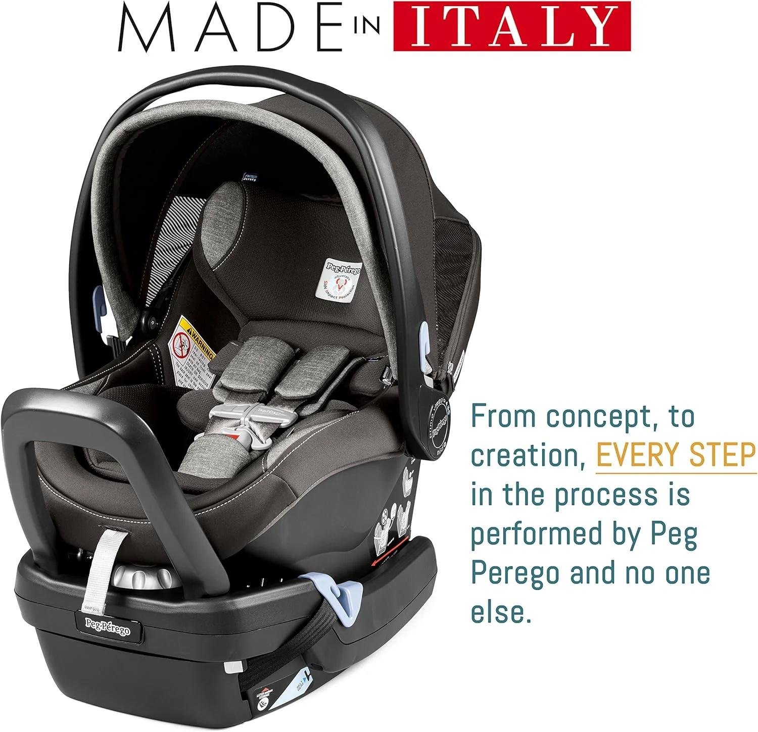 صندلی ماشین کودک پگ پرگو پریمو ویaggio 4-35 Lounge - صندلی نوزاد رو به عقب با قابلیت تنظیم پشتی - شامل پایه با تکیه گاه و میله ضد برگشت - برای نوزادان 1.8 تا 15.8 کیلوگرم - ساخت ایتالیا - آبی براق (آبی) صندلی ماشین کودک پگ پرگو پریمو ویaggio 4-35 Lounge - صندلی نوزاد رو به عقب با قابلیت تنظیم پشتی - شامل پایه با تکیه گاه و میله ضد برگشت - برای نوزادان 1.8 تا 15.8 کیلوگرم - ساخت ایتالیا - آبی براق (آبی)