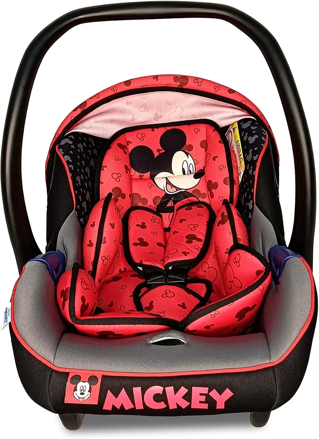 صندلی ماشین/کریر نوزاد دیزنی میکی موس، سایبان و دسته قابل تنظیم، محافظت بیشتر، کمربند ایمنی 3 نقطه ای، مناسب از 0 تا 12 ماهگی، تا 13 کیلوگرم، محصول رسمی دیزنی، چند رنگ صندلی ماشین/کریر نوزاد دیزنی میکی موس، سایبان و دسته قابل تنظیم، محافظت بیشتر، کمربند ایمنی 3 نقطه ای، مناسب از 0 تا 12 ماهگی، تا 13 کیلوگرم، محصول رسمی دیزنی، چند رنگ