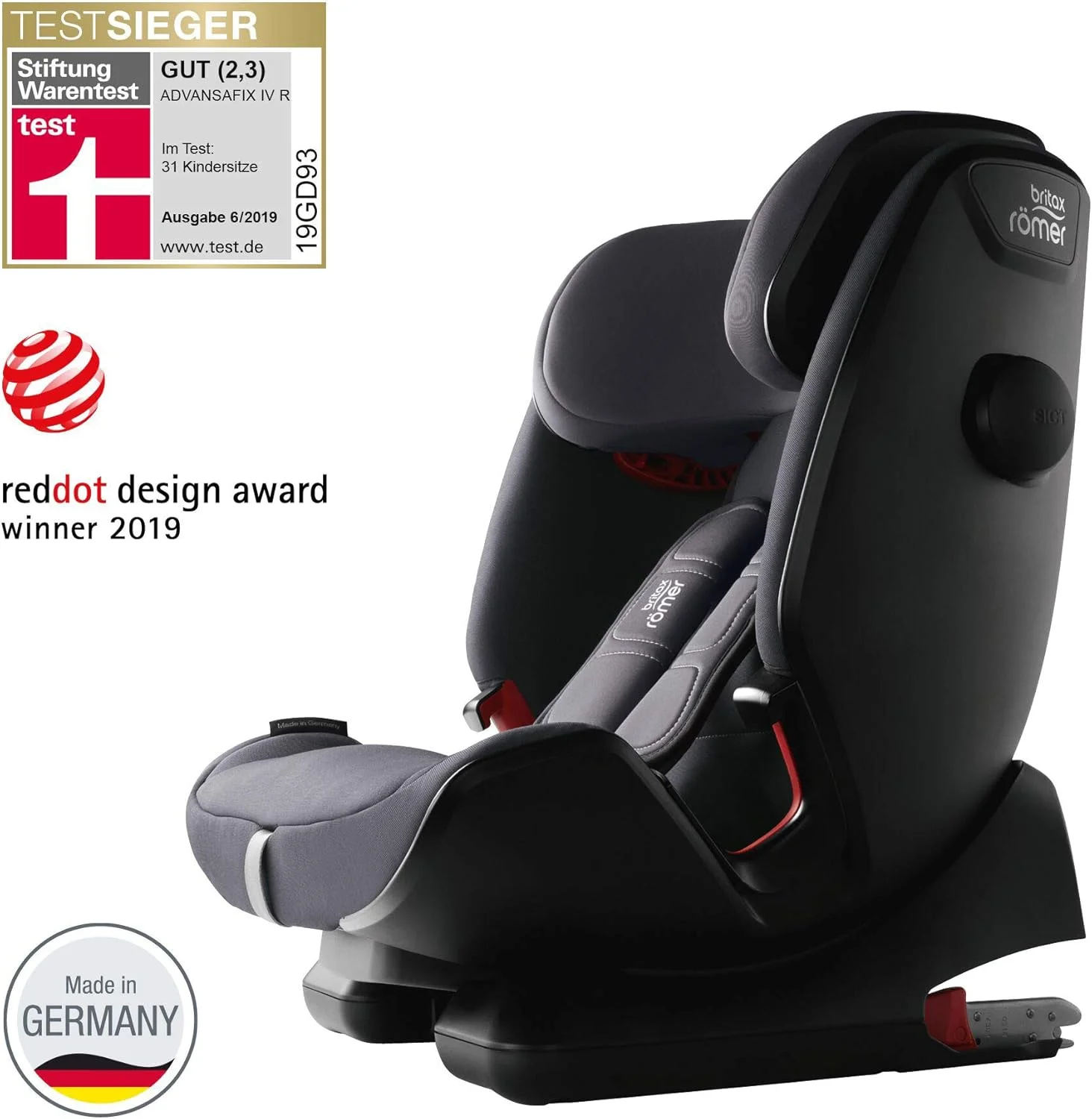 صندلی ماشین کودک Britax Romer Baby Safe از 0 تا 13 ماهگی - خاکستری طوفانی صندلی ماشین کودک Britax Romer Baby Safe از 0 تا 13 ماهگی - خاکستری طوفانی