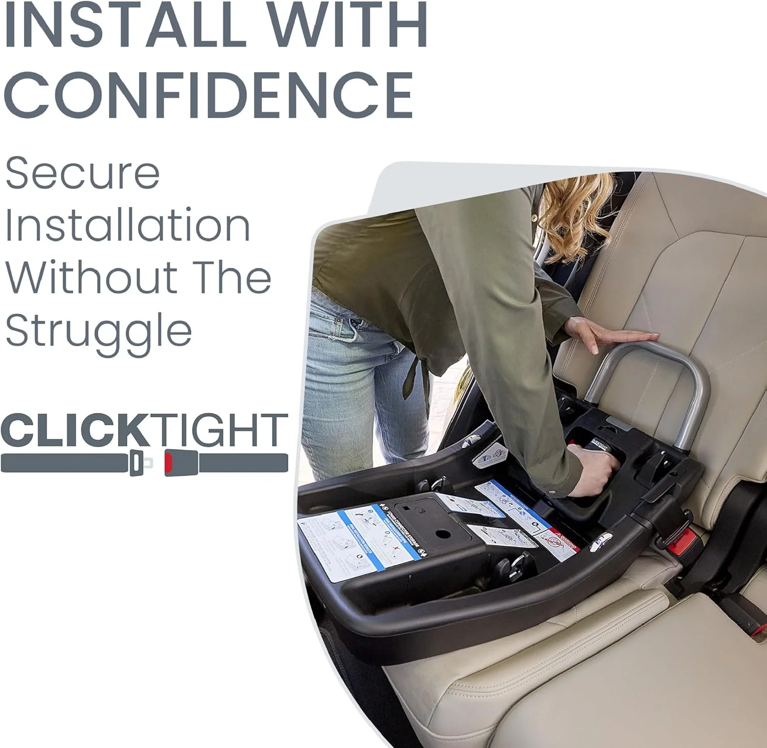 پایه صندلی ماشین کودک بریتکس Alpine™ با ClickTight® پایه صندلی ماشین کودک بریتکس Alpine™ با ClickTight®