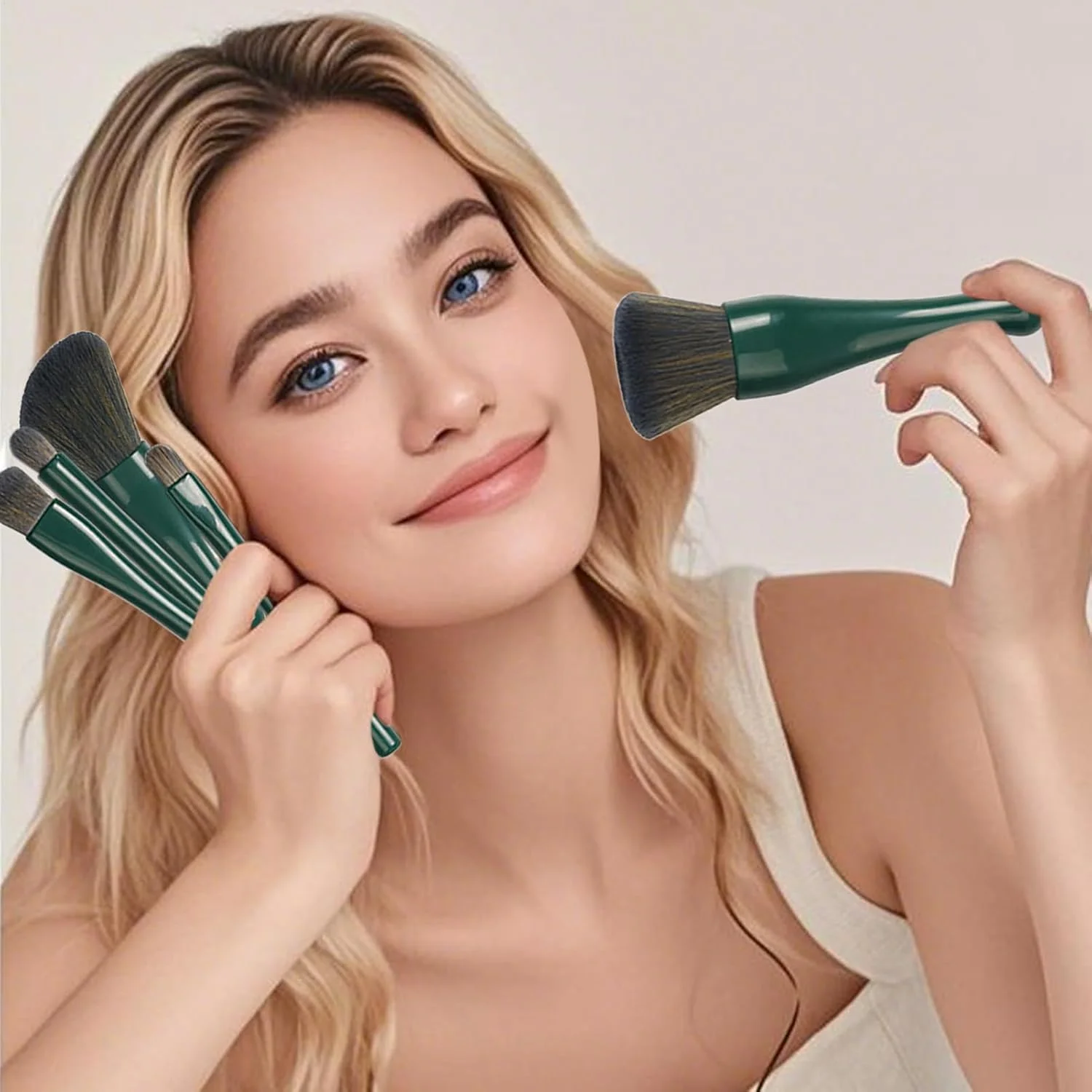 ست برس آرایشی مسافرتی | ست برس های آرایشی مسافرتی - ابزار آرایشی حرفه ای قابل حمل برای کرم پودر، رژ لب، رژگونه، کانسیلر و پودر فیکس ست برس آرایشی مسافرتی | ست برس های آرایشی مسافرتی - ابزار آرایشی حرفه ای قابل حمل برای کرم پودر، رژ لب، رژگونه، کانسیلر و پودر فیکس