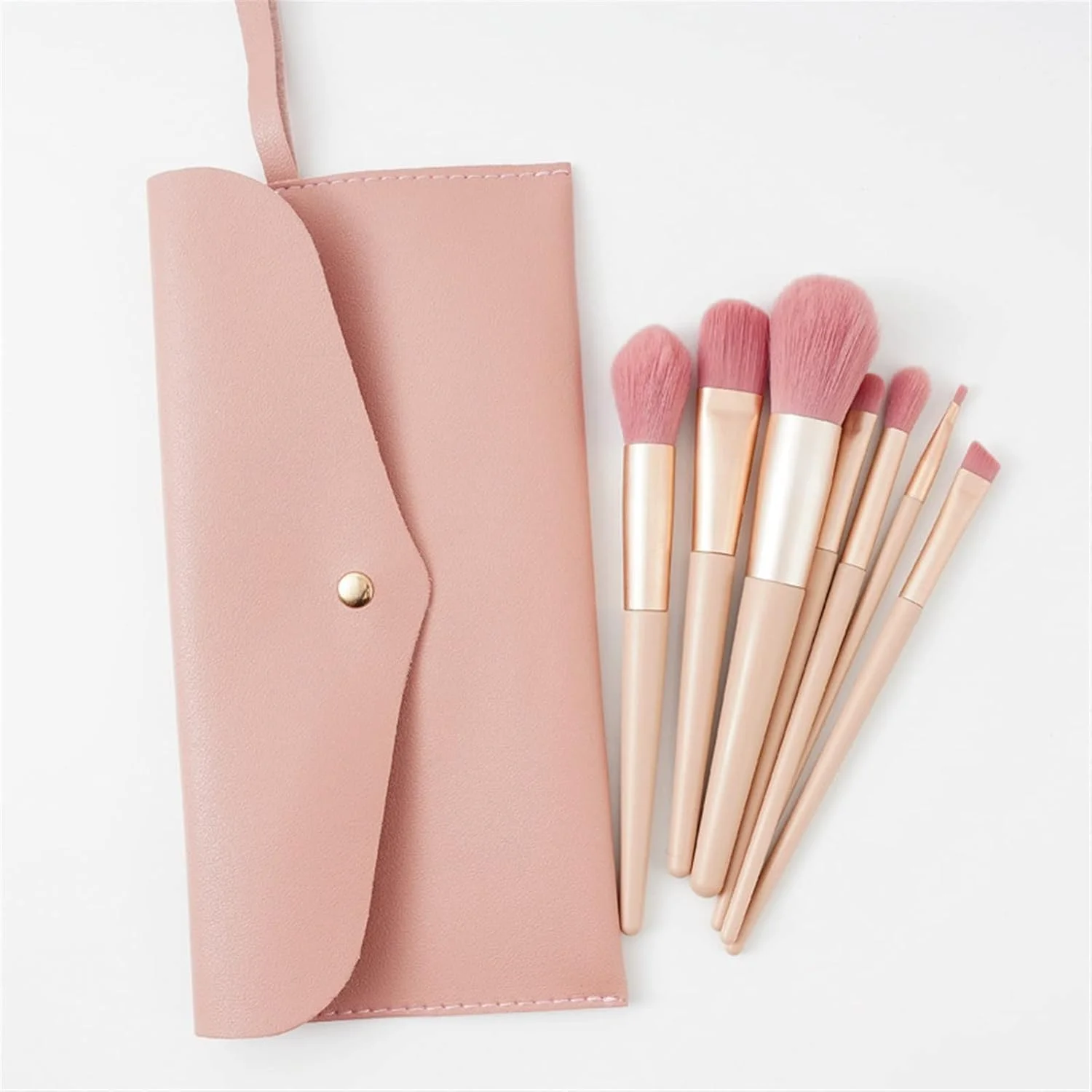 ست برس آرایشی VIZCO Maquillaje Rosa Piezas Para Mujer، ابزار آرایشی زیبا و با کیفیت بالا برای استفاده در سفر، سبک جدید ست برس آرایشی VIZCO Maquillaje Rosa Piezas Para Mujer، ابزار آرایشی زیبا و با کیفیت بالا برای استفاده در سفر، سبک جدید