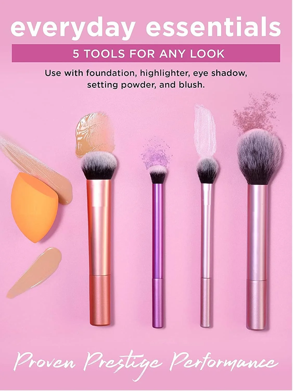 مجموعه کامل براش آرایشی صورت URBANMAC Artist Essentials برای آرایش های الهام گرفته از آرایشگران، 5 عدد (بسته 1 عددی) مجموعه کامل براش آرایشی صورت URBANMAC Artist Essentials برای آرایش های الهام گرفته از آرایشگران، 5 عدد (بسته 1 عددی)