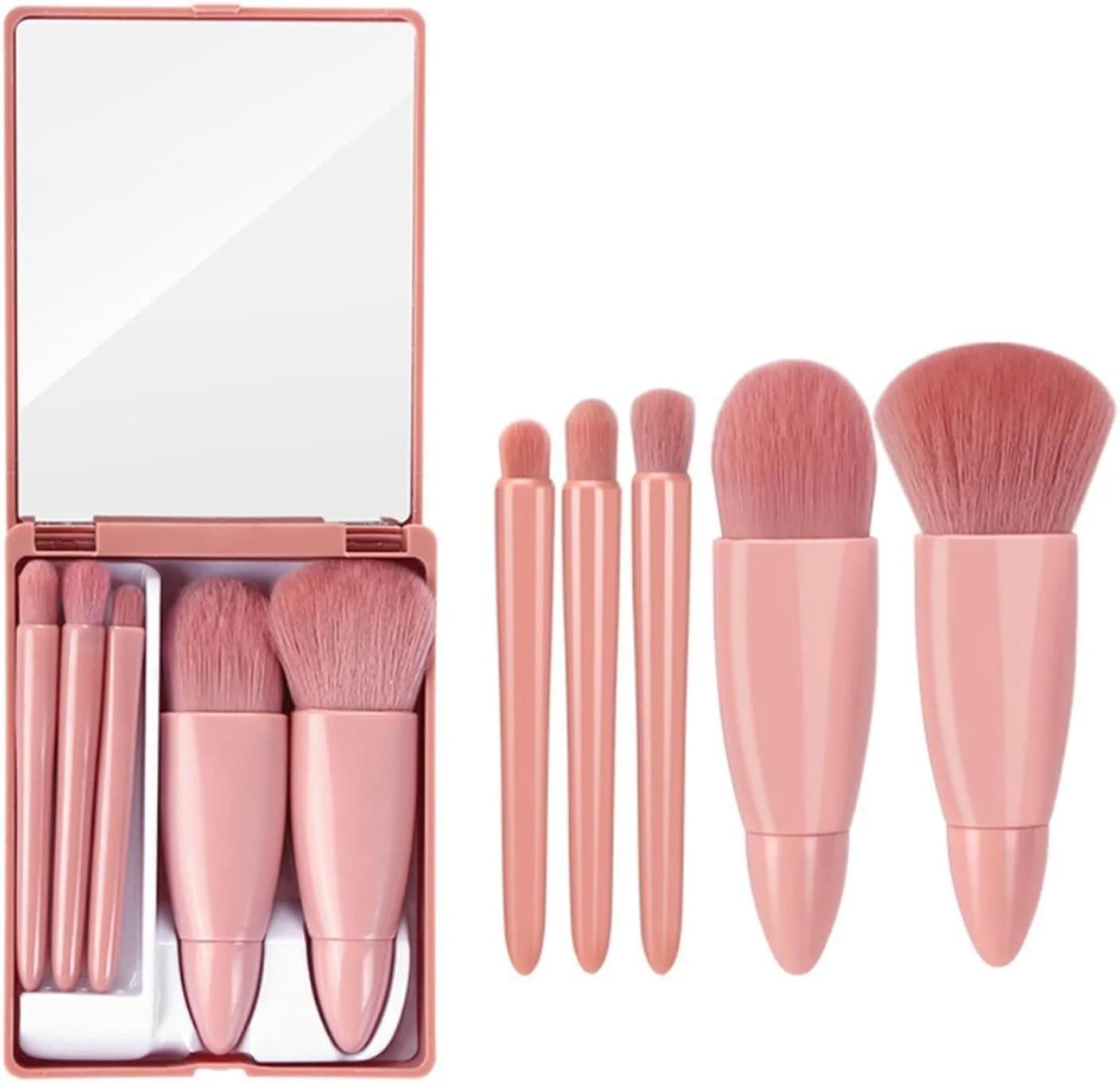 ست براش آرایشی WANAM مدل Facial Razor به همراه آینه