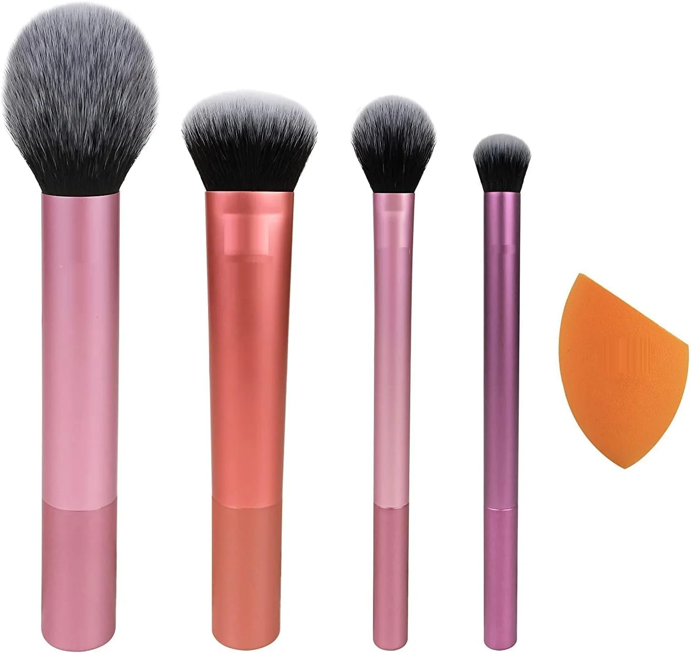 ست کامل براش آرایشی صورت زوکراو Artist Essentials برای آرایش های الهام گرفته از آرایشگران حرفه ای، 5 عدد (بسته 1 عددی)