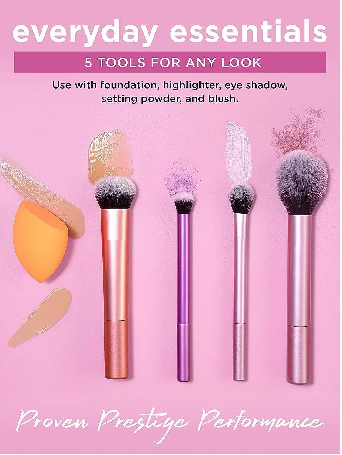 ست کامل براش آرایشی صورت زوکراو Artist Essentials برای آرایش های الهام گرفته از آرایشگران حرفه ای، 5 عدد (بسته 1 عددی) ست کامل براش آرایشی صورت زوکراو Artist Essentials برای آرایش های الهام گرفته از آرایشگران حرفه ای، 5 عدد (بسته 1 عددی)