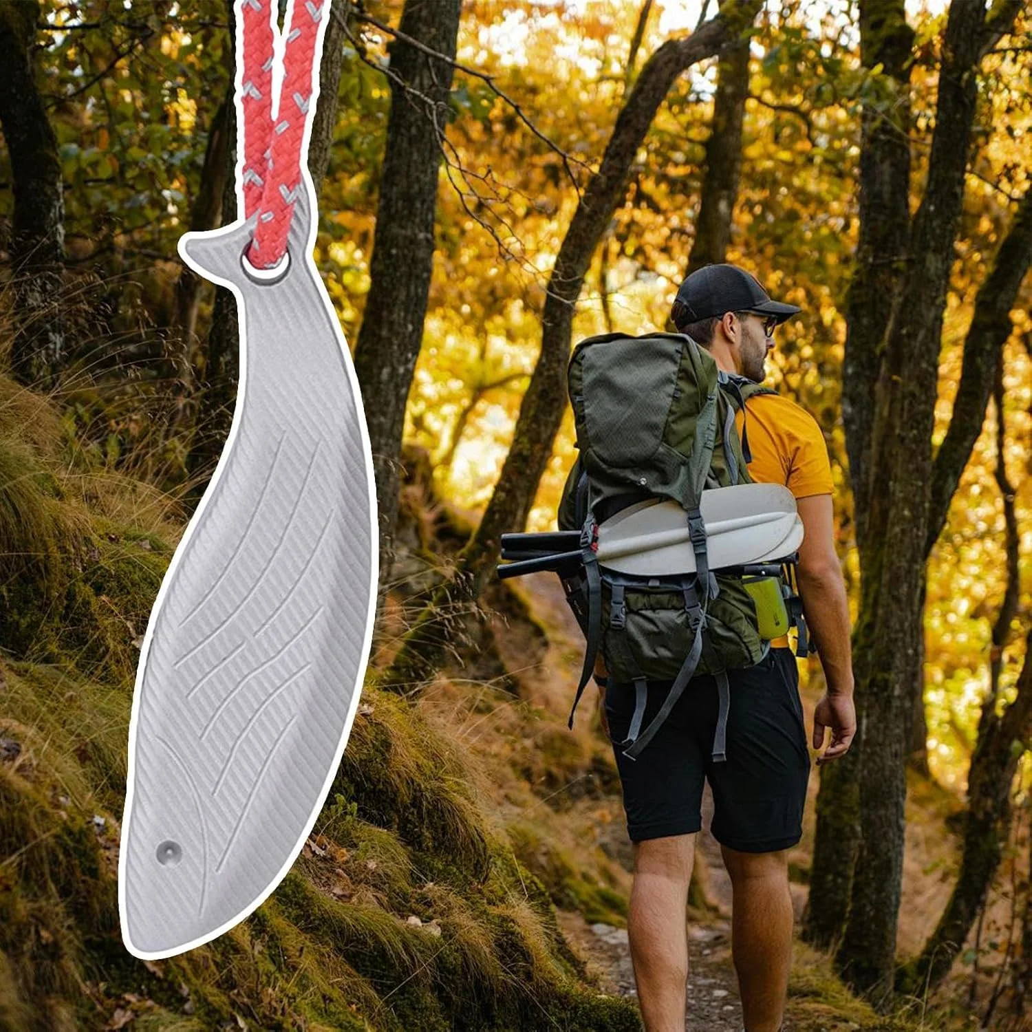 سوت برای پیاده روی - سوت تخته پارویی بلند 120 دسی بل | ابزار فضای باز برای امنیت نجات مسافرت ماجراجویی در طبیعت کوله گردی کوهنوردی دریایی