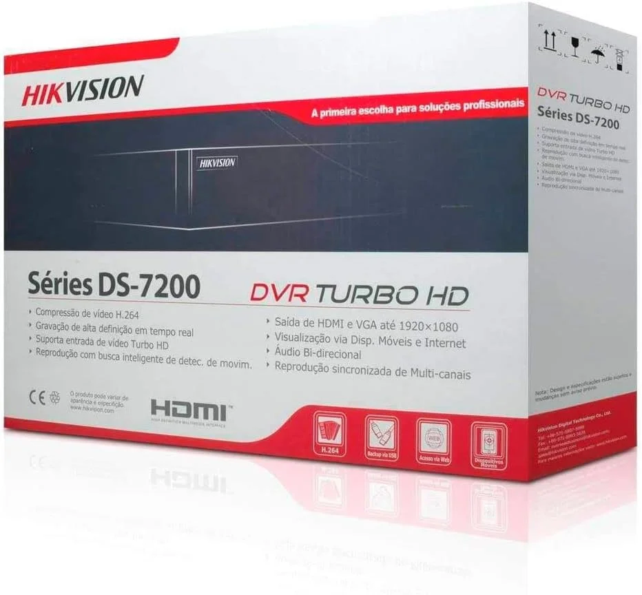 دستگاه ضبط تصویر هایک ویژن 720p HD DVR - مدل DS-7204HGHI-F1، 4 کانال دستگاه ضبط تصویر هایک ویژن 720p HD DVR - مدل DS-7204HGHI-F1، 4 کانال