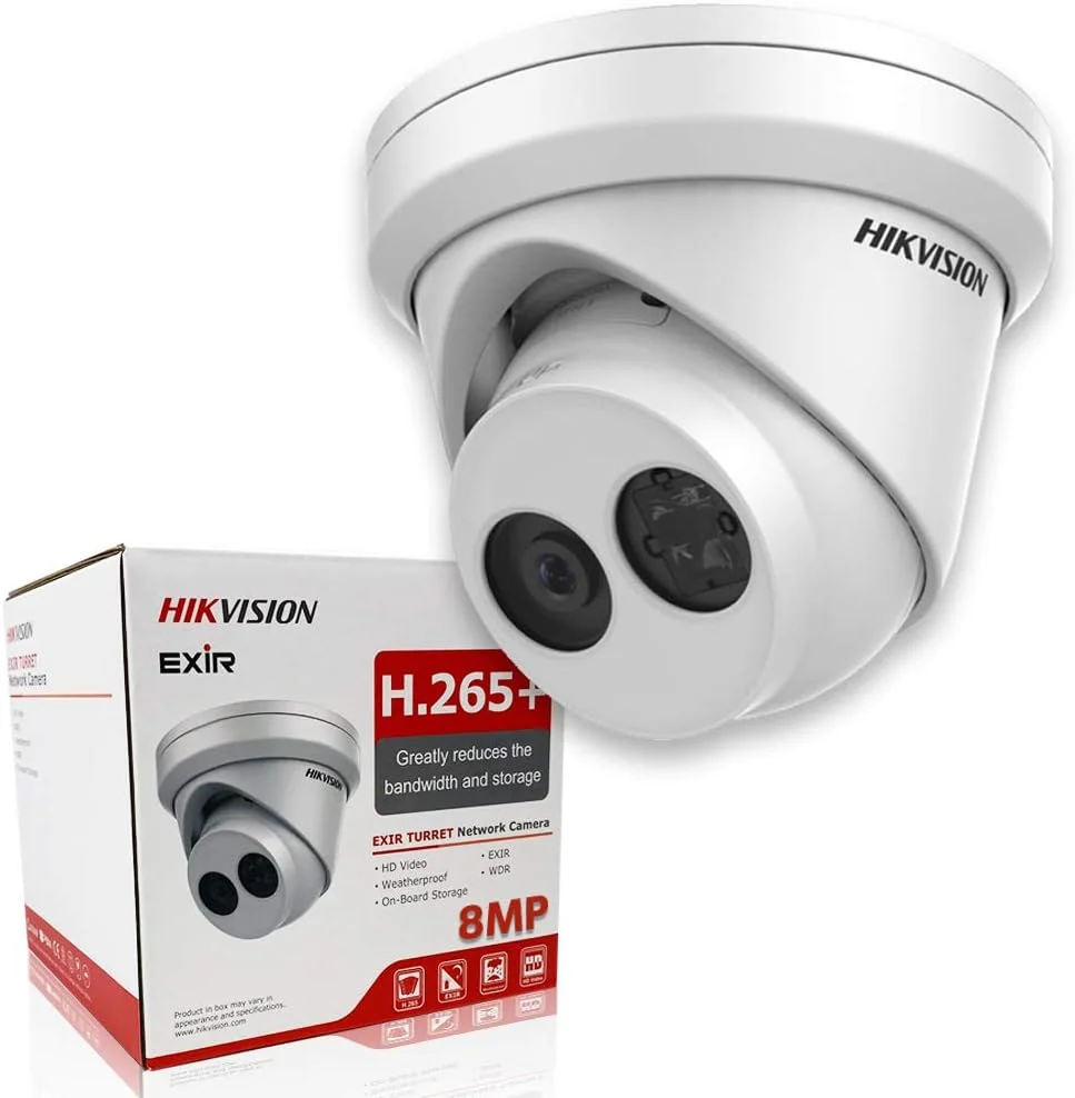 دوربین مداربسته تحت شبکه هایک ویژن DS-2CD2383G2-IU با کیفیت 4K UltraHD و لنز 2.8 میلی‌متری، ضد آب با استاندارد IP67