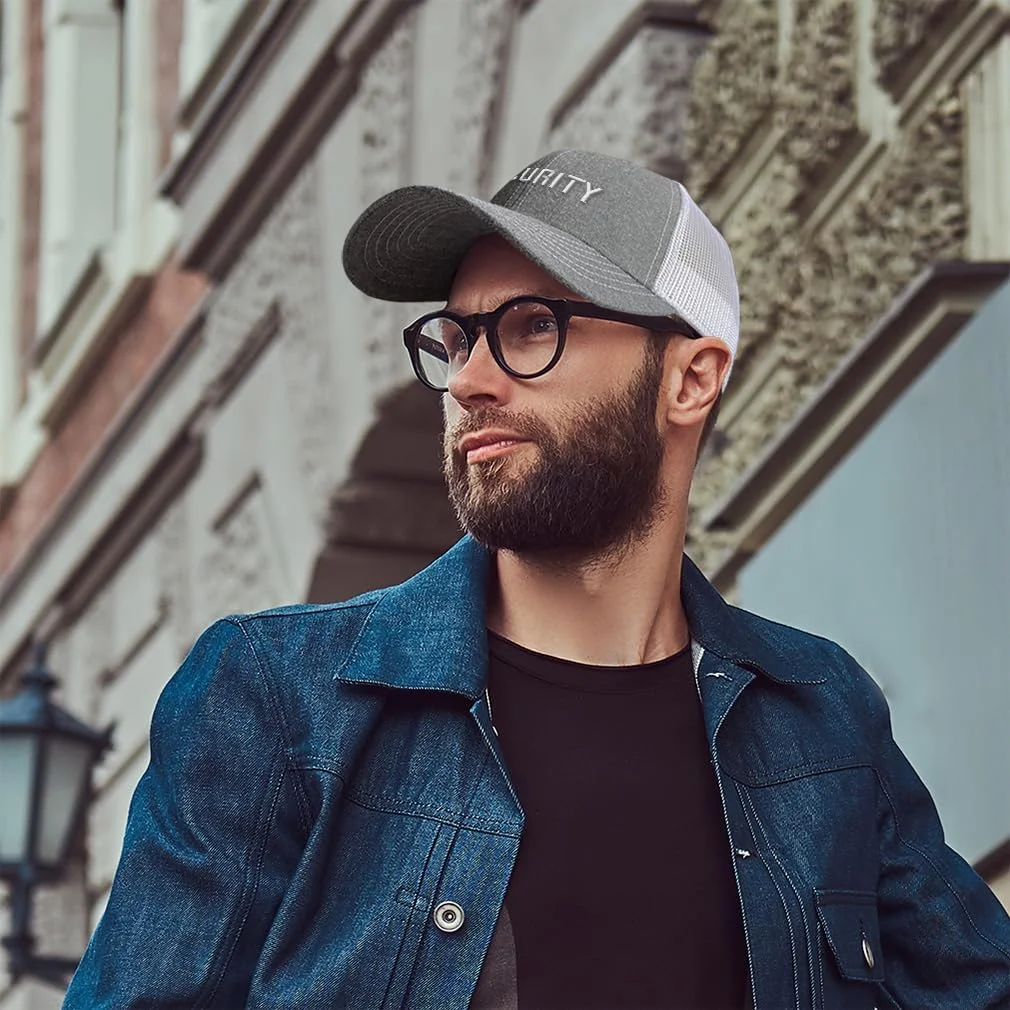 کلاه کپ بیسبالی طرح "Professional Security Guard A" گلدوزی شده