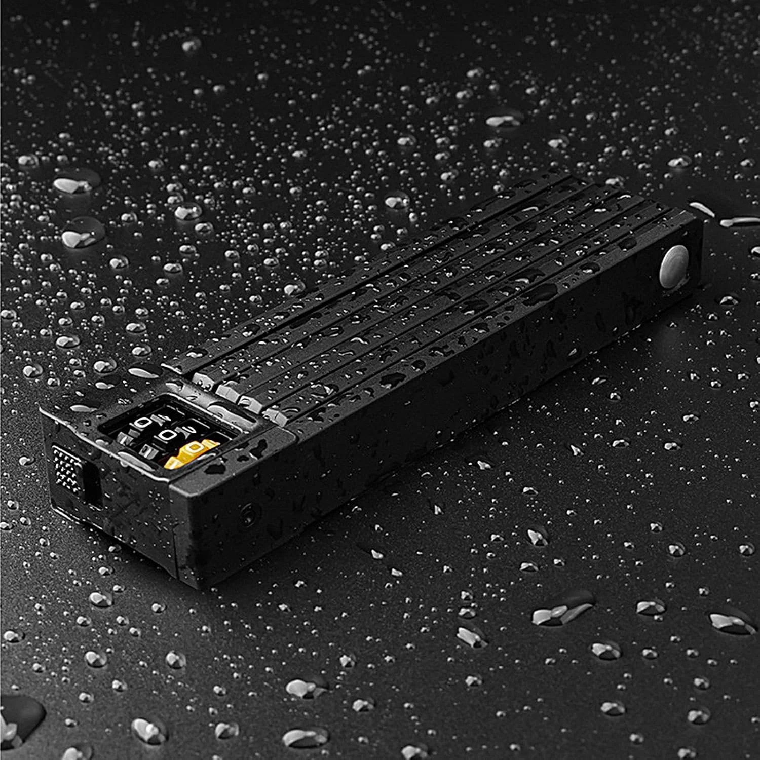 قفل تاشو دوچرخه ترکیبی، قفل با امنیت بالا | محافظ امنیتی 3 رقمی برای پارکینگ محل کار، خرید عمومی، رفت و آمد، انبار آپارتمان و مسافرت