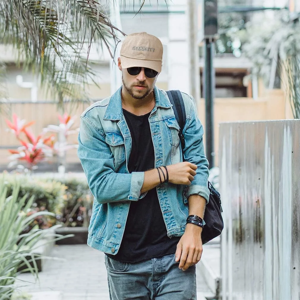 کلاه بیسبال نرم سفارشی، کلاه پدرانه گلدوزی شده، کلاه بیسبال نگهبان امنیتی حرفه ای، کلاه نخی مردانه و زنانه