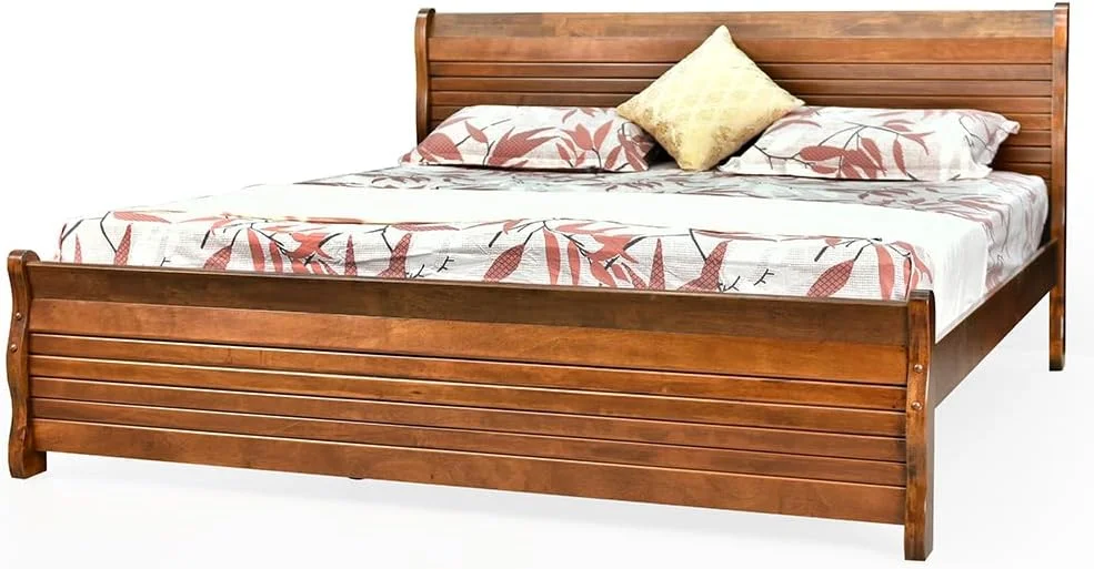 تخت خواب دو نفره رویال اوک نیویورک | فریم چوب جامد، طراحی مدرن تاج تخت | تخت خواب سایز کینگ چوبی شیک و بادوام تخت خواب دو نفره رویال اوک نیویورک | فریم چوب جامد، طراحی مدرن تاج تخت | تخت خواب سایز کینگ چوبی شیک و بادوام