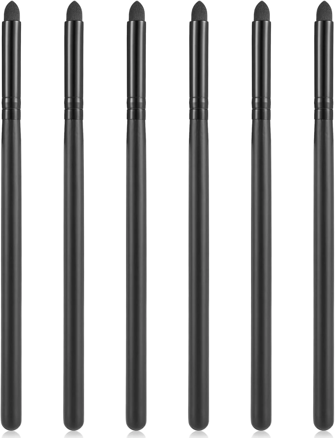 دسته قلم موی خط چشم WLLHYF، قلم موی نوک تیز حرفه ای، برس اسفنجی ترکیبی، ابزار آرایش مجدد سایه چشم و ابرو، ست برس مدادی