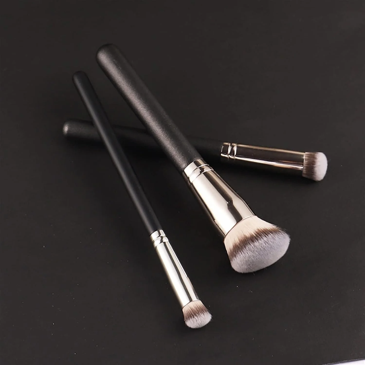 WANAM Facial Razor Wooden Handle Makeup Brushes Set High-End Foundation Concealer Contour Blending Professional Beauty Cosmetic Brush Dropship