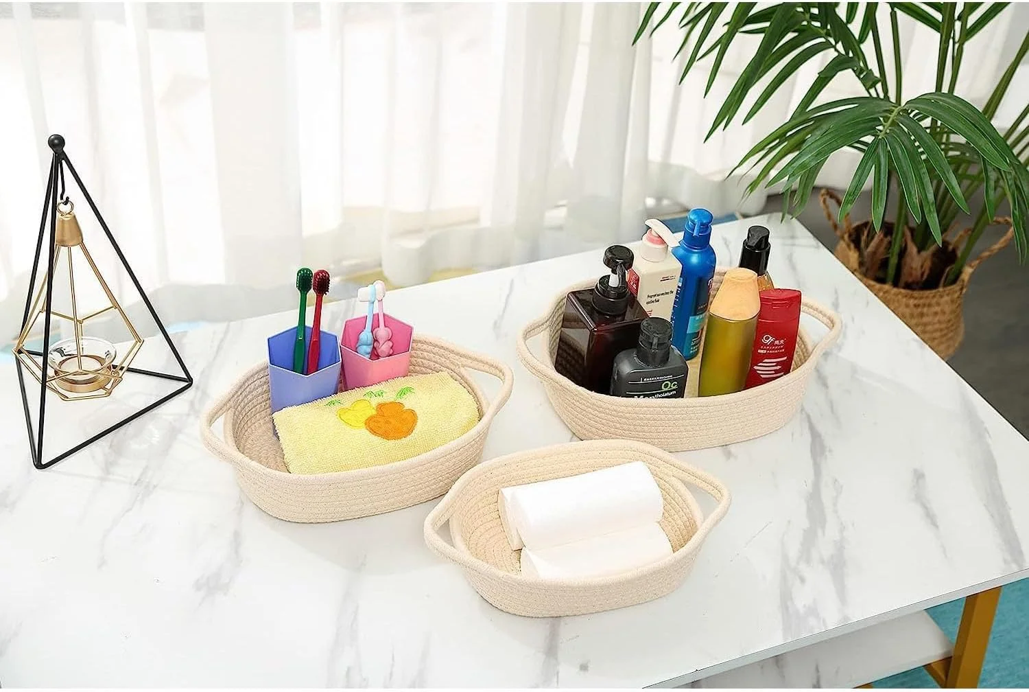 سبد خرسی Aputue، 31cmx26cm، سبد لباس کودک نرم و محکم خاکستری، سبد لباس کودک از جنس پنبه ایمن برای اتاق کودک پسر، سبد لباس بافتنی، سبد طنابی پنبه ای برای اسباب بازی، پتو، لباس در اتاق خواب سبد خرسی Aputue، 31cmx26cm، سبد لباس کودک نرم و محکم خاکستری، سبد لباس کودک از جنس پنبه ایمن برای اتاق کودک پسر، سبد لباس بافتنی، سبد طنابی پنبه ای برای اسباب بازی، پتو، لباس در اتاق خواب