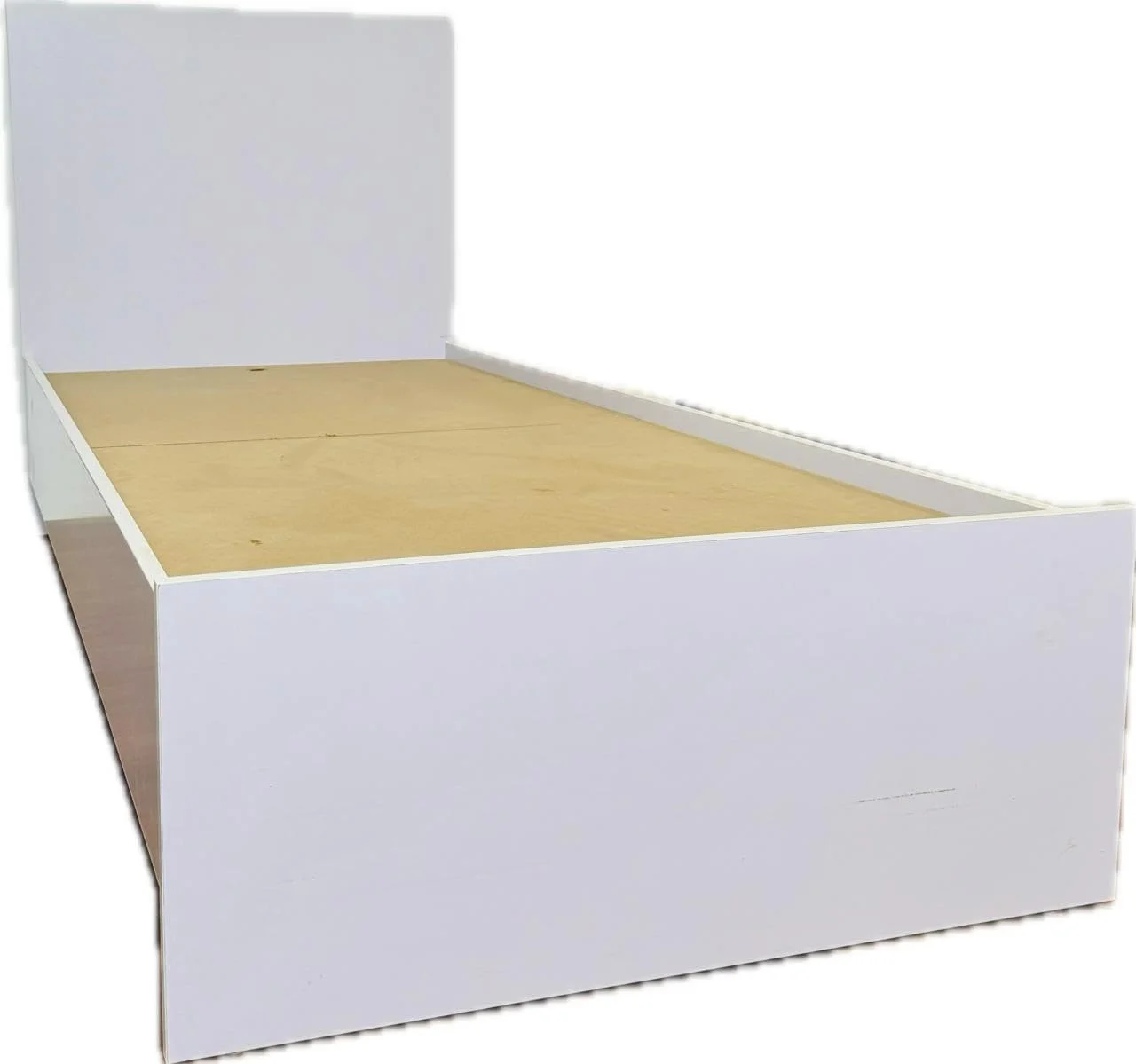 تخت خواب یک نفره چوبی به ابعاد 90 در 200 سانتی متر