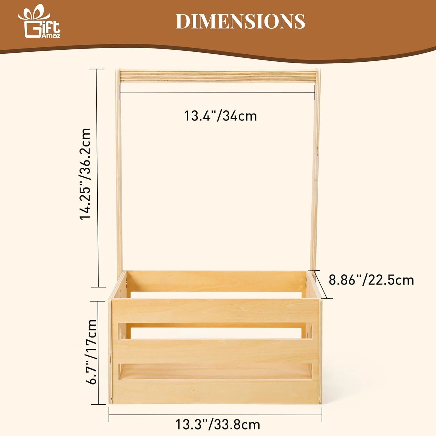 جعبه چوبی کمد کودک Azonee، جعبه ذخیره سازی کودک با دسته، سبد برای هدایای جشن نوزاد، هدیه خوش آمدگویی برای نوزادان پسر و دختر، هدیه بارداری برای والدین جدید جعبه چوبی کمد کودک Azonee، جعبه ذخیره سازی کودک با دسته، سبد برای هدایای جشن نوزاد، هدیه خوش آمدگویی برای نوزادان پسر و دختر، هدیه بارداری برای والدین جدید