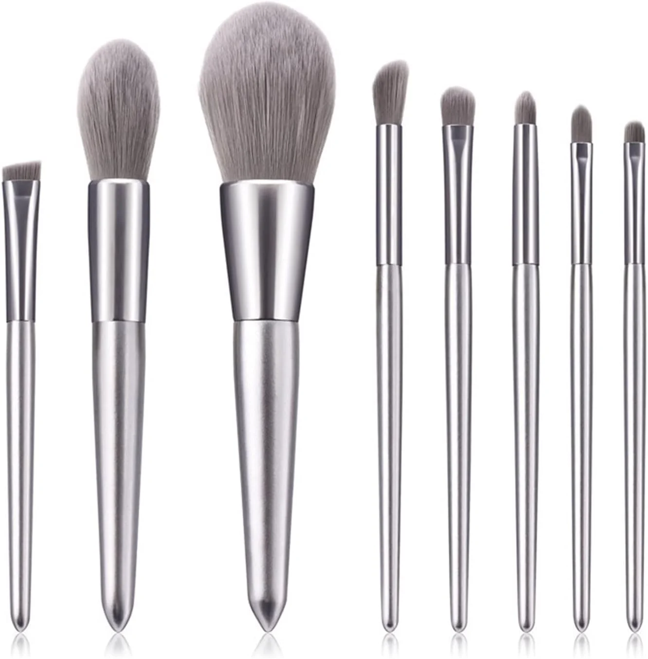 ست برس آرایشی وانام شامل برس صورت، سایه چشم، پودر، کرم پودر، رژگونه، خط چشم و لب