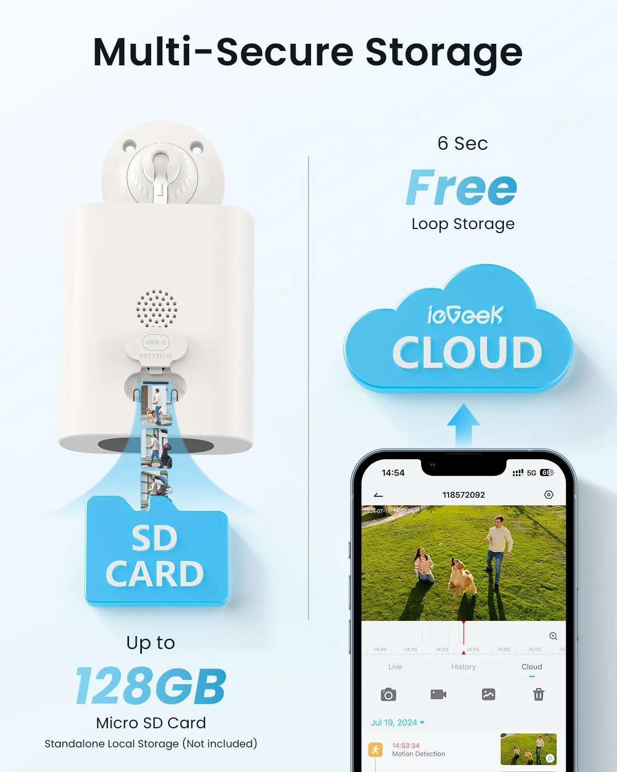 دوربین خورشیدی بیسیم فضای باز ieGeek، سیستم دوربینهای 2K WiFi با باتری برای امنیت خانه با پنل خورشیدی داخلی، تشخیص حرکت هوش مصنوعی، نورافکن هوشمند و آلارم، دید در شب رنگی، بدون نیاز به هاب دوربین خورشیدی بیسیم فضای باز ieGeek، سیستم دوربینهای 2K WiFi با باتری برای امنیت خانه با پنل خورشیدی داخلی، تشخیص حرکت هوش مصنوعی، نورافکن هوشمند و آلارم، دید در شب رنگی، بدون نیاز به هاب