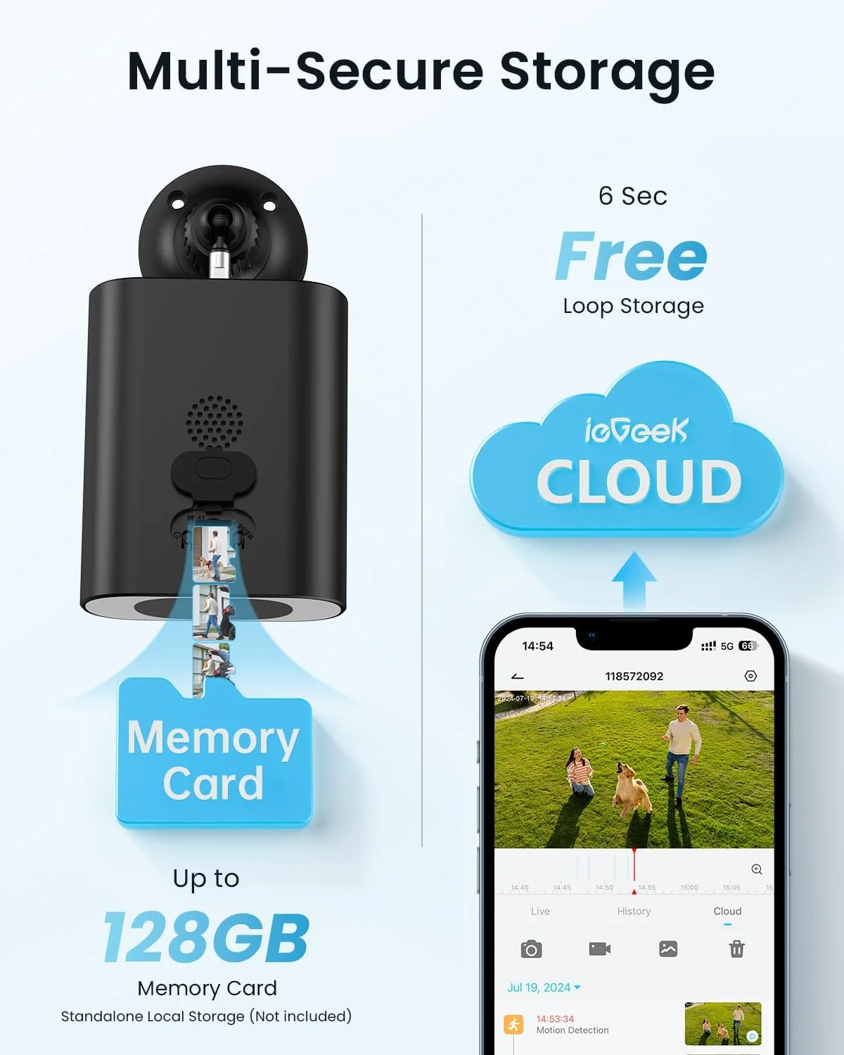 دوربین امنیتی خورشیدی بیسیم ieGeek S1، دوربین مداربسته خانگی 2K WiFi با باتری و پنل خورشیدی داخلی، سنسور حرکتی هوش مصنوعی، آلارم هوشمند، دید در شب رنگی، فضای ابری/SD، سازگار با الکسا دوربین امنیتی خورشیدی بیسیم ieGeek S1، دوربین مداربسته خانگی 2K WiFi با باتری و پنل خورشیدی داخلی، سنسور حرکتی هوش مصنوعی، آلارم هوشمند، دید در شب رنگی، فضای ابری/SD، سازگار با الکسا