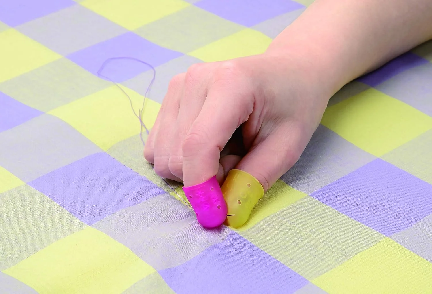 انگشتانه لاستیکی انعطاف پذیر کلاور سایز متوسط