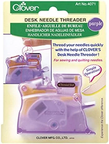 سوزن نخ کن رومیزی Clover، صورتی (4073) سوزن نخ کن رومیزی Clover، صورتی (4073)