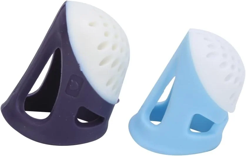 انگشتانه خیاطی Cryfokt، انگشتانه آستین ابزار خیاطی نرم و انعطاف پذیر DIY قابل استفاده مجدد برای انگشتان شست برای گلدوزی سوزن دوزی انگشتانه خیاطی Cryfokt، انگشتانه آستین ابزار خیاطی نرم و انعطاف پذیر DIY قابل استفاده مجدد برای انگشتان شست برای گلدوزی سوزن دوزی