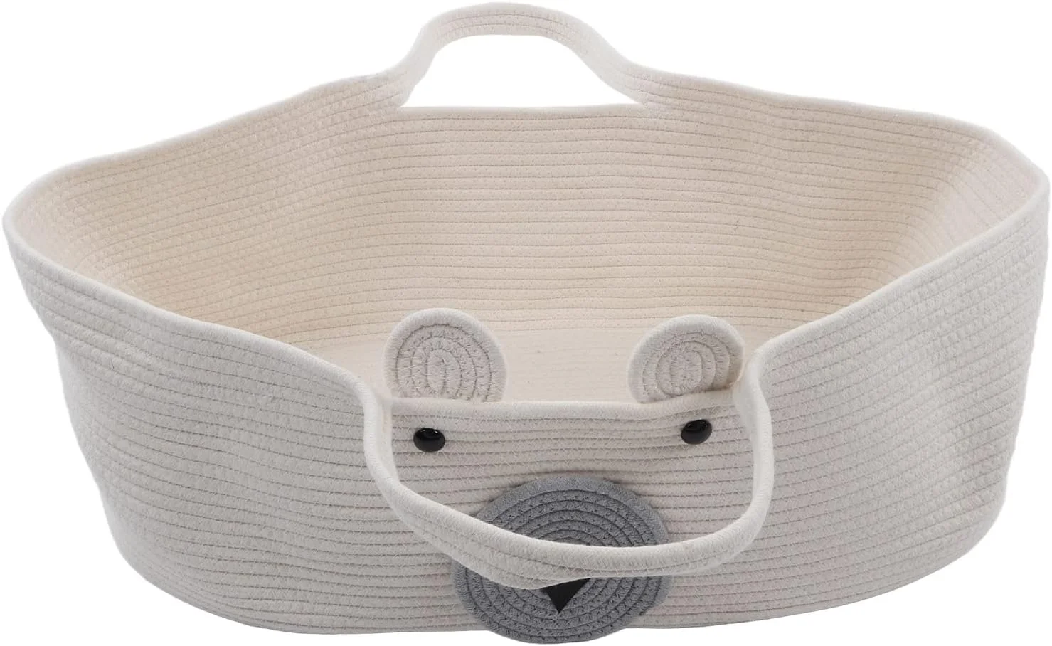 سبد خواب نوزاد Luqeeg، دکوراسیون منزل کارتونی زیبا، سبد خواب چند منظوره با 2 دسته، جابجایی آسان، مناسب برای هدیه تعطیلات (نوع B) سبد خواب نوزاد Luqeeg، دکوراسیون منزل کارتونی زیبا، سبد خواب چند منظوره با 2 دسته، جابجایی آسان، مناسب برای هدیه تعطیلات (نوع B)