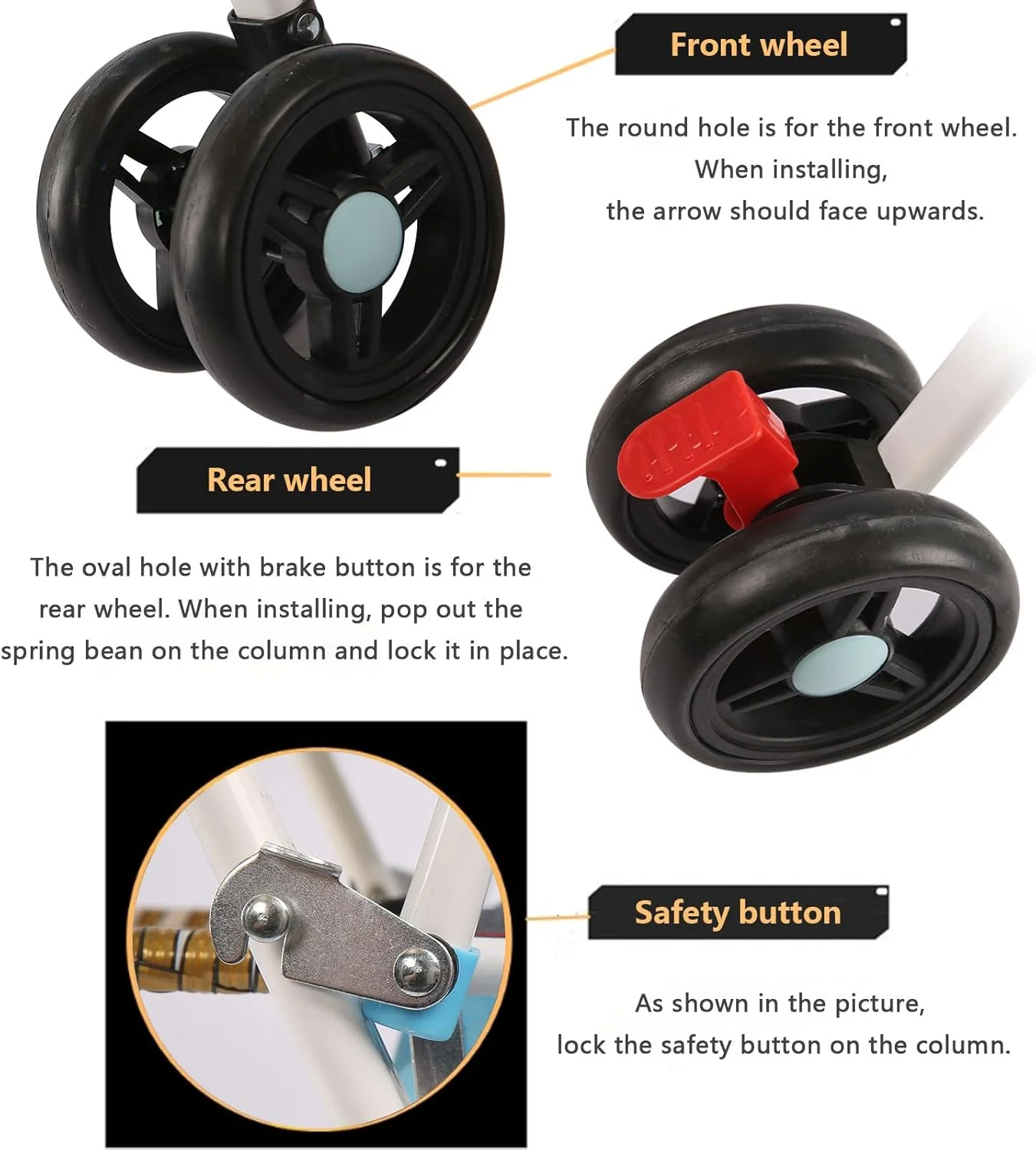 کالسکه سبک وزن، کالسکه تاشو حصیری کودک با سینی تمیز شونده آسان و سبد ذخیره سازی قابل جابجایی، کالسکه کودک طرح بامبو، خنک و تنفس پذیر (آبی)