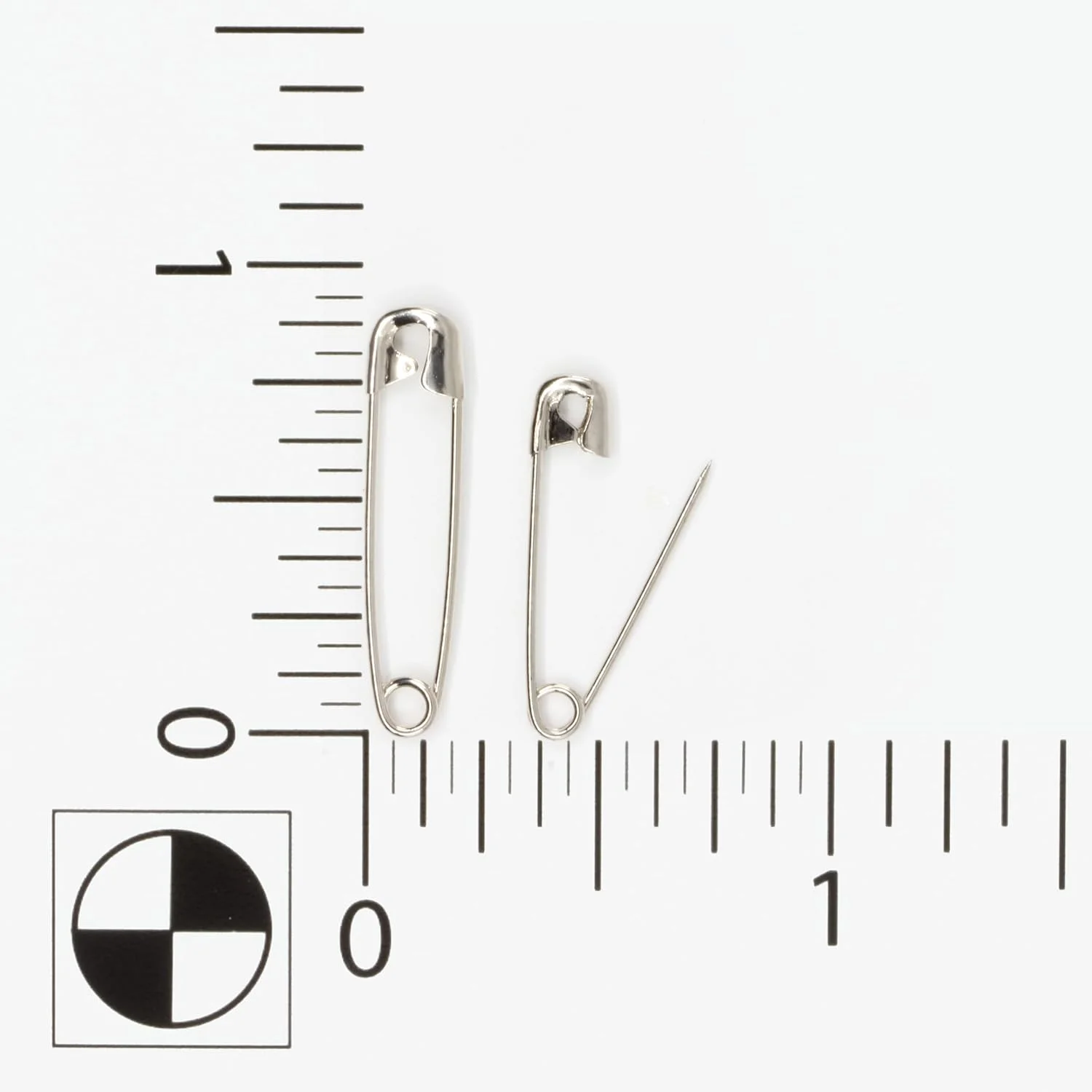سنجاق قفلی های برنجی آبکاری شده با نیکل در اندازه های 3/4 اینچ و 7/8 اینچ دریتز، بسته 80 عددی سنجاق قفلی های برنجی آبکاری شده با نیکل در اندازه های 3/4 اینچ و 7/8 اینچ دریتز، بسته 80 عددی