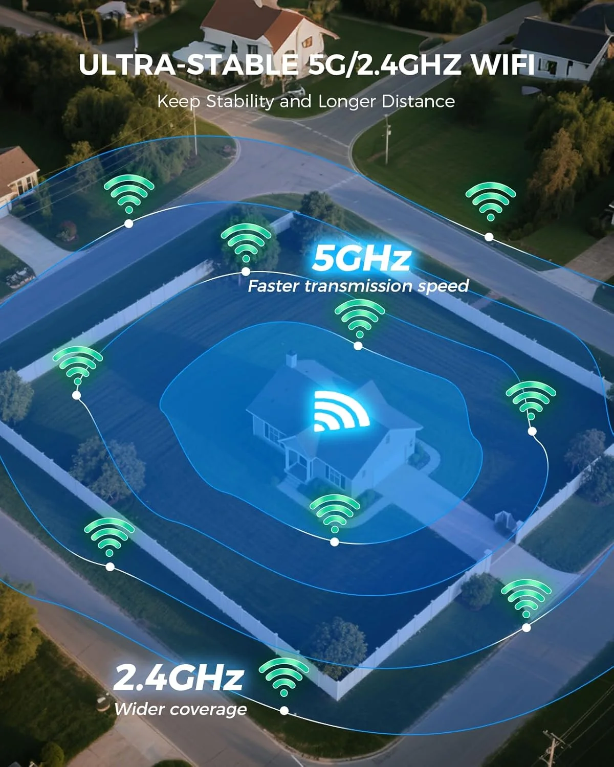 دوربین خورشیدی هوشمند بیسیم فضای باز Hiseeu برای خانه، سیستم دوربین امنیتی خانه، وای فای 2.4G و 5G، کیت 6 دوربین 4 مگاپیکسلی با انرژی خورشیدی، دید در شب رنگی، نمای 360 درجه، چرخش افقی و عمودی، هارد دیسک 1 ترابایتی، بدون نیاز به اشتراک دوربین خورشیدی هوشمند بیسیم فضای باز Hiseeu برای خانه، سیستم دوربین امنیتی خانه، وای فای 2.4G و 5G، کیت 6 دوربین 4 مگاپیکسلی با انرژی خورشیدی، دید در شب رنگی، نمای 360 درجه، چرخش افقی و عمودی، هارد دیسک 1 ترابایتی، بدون نیاز به اشتراک
