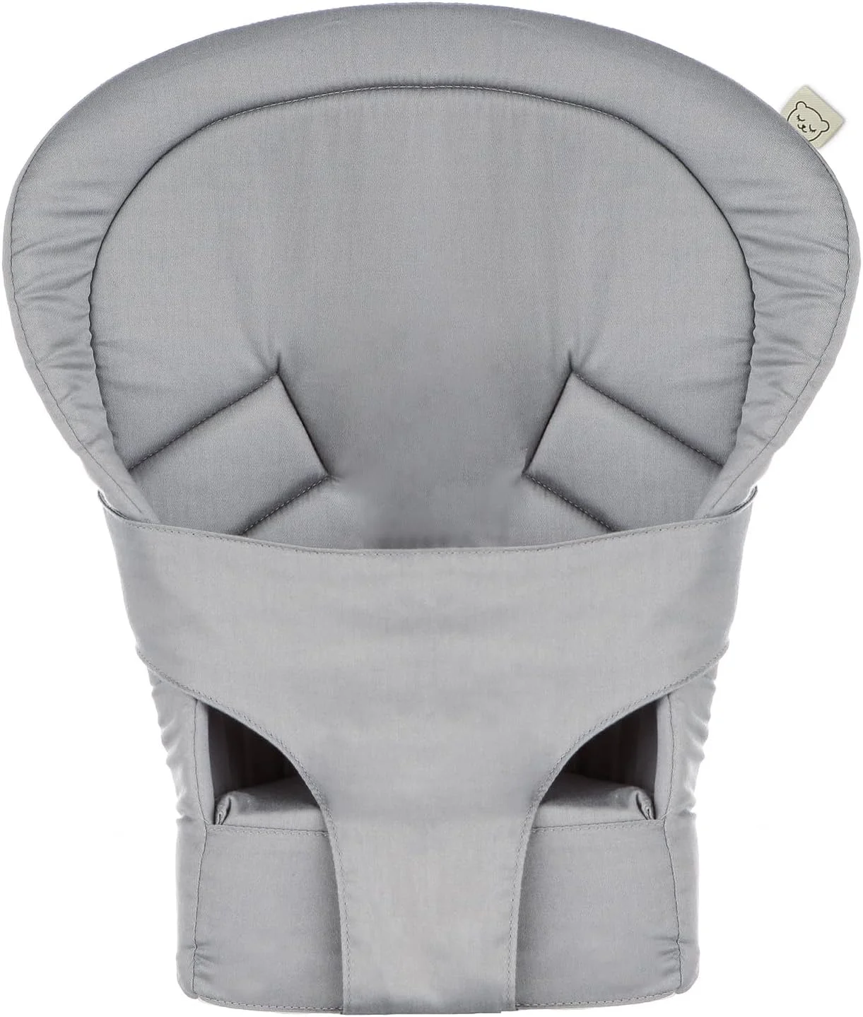 Tula (Gray) - Ba Grey Infant Insert for Standard Baby Carrier, Newborn Carry from 3.2-6.8kg