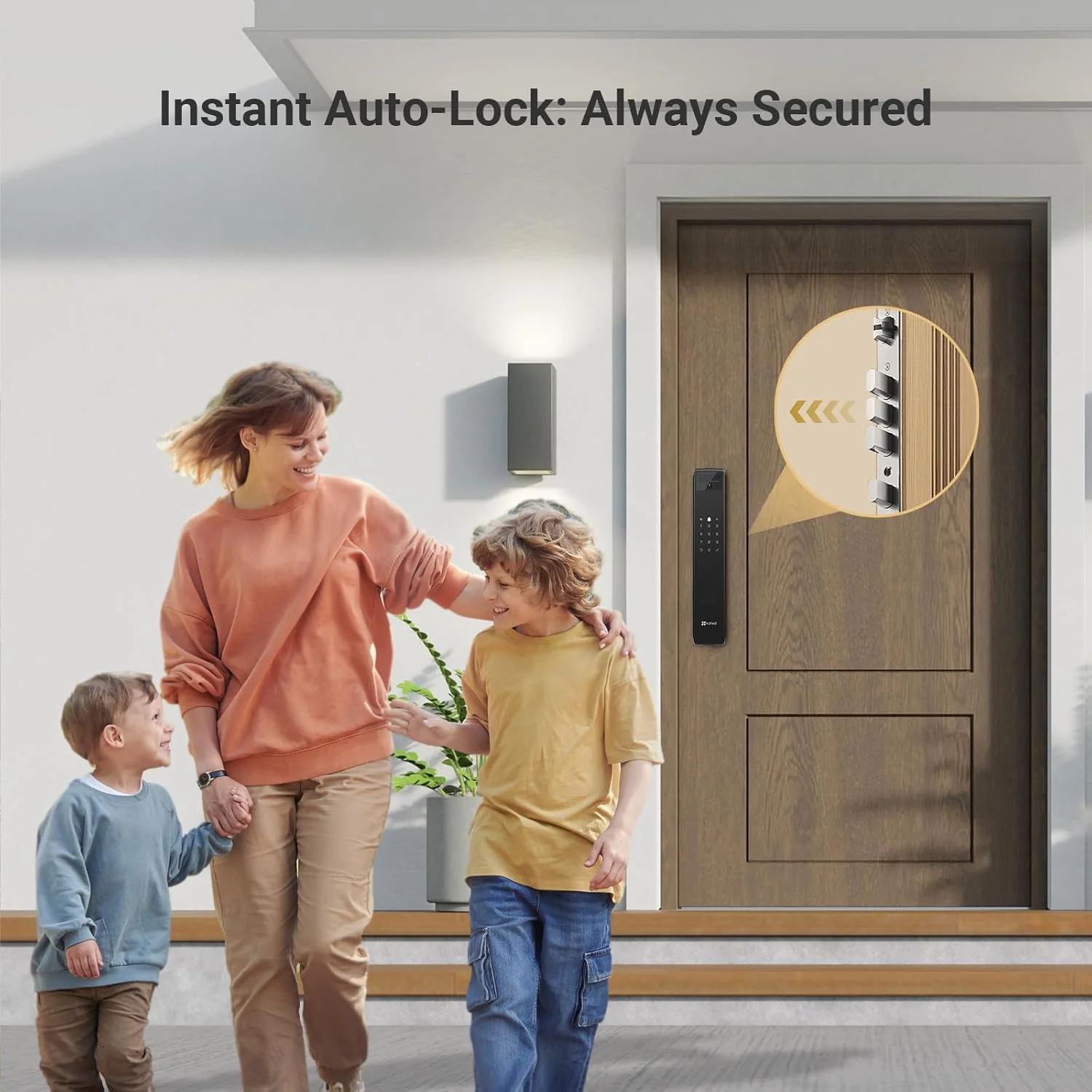 قفل هوشمند EZVIZ مدل Y3000FVP PLUS، قفل درب هوشمند 8 در 1، قفل درب تشخیص چهره سه بعدی و رگ دست، وای فای داخلی + 8 گیگابایت حافظه، دید در شب، اینترکام فعال و ایمنی کودک (مورتایس 6068) قفل هوشمند EZVIZ مدل Y3000FVP PLUS، قفل درب هوشمند 8 در 1، قفل درب تشخیص چهره سه بعدی و رگ دست، وای فای داخلی + 8 گیگابایت حافظه، دید در شب، اینترکام فعال و ایمنی کودک (مورتایس 6068)