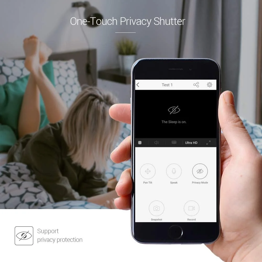 دوربین امنیتی هوشمند خانگی وای فای EZVIZ C6TC، 1080p، دوربین نظارتی با ردیابی حرکت، چرخش 360 درجه، مکالمه دو طرفه، دید در شب عالی، سفید، CS CV248 B0 32WFR(EU) دوربین امنیتی هوشمند خانگی وای فای EZVIZ C6TC، 1080p، دوربین نظارتی با ردیابی حرکت، چرخش 360 درجه، مکالمه دو طرفه، دید در شب عالی، سفید، CS CV248 B0 32WFR(EU)