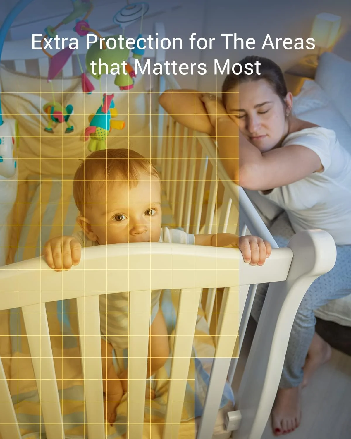 دوربین امنیتی وای فای EZVIZ C1C-B، دوربین داخلی، دوربین نظارت خانگی 1080p با دید در شب 12 متری، مکالمه دو طرفه، لنز زاویه باز، هشدار صدا، حالت خواب، تشخیص حرکت، پشتیبانی از کارت MicroSD