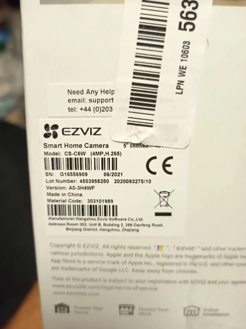 دوربین مداربسته EZVIZ C6W، دوربین وای فای داخلی، دوربین خانگی بی سیم 4 مگاپیکسلی با تشخیص حرکت، ردیابی خودکار، دید در شب 360 درجه، WDR واقعی، مکالمه دو طرفه، شاتر حریم خصوصی، هشدار فوری، سازگار با الکسا دوربین مداربسته EZVIZ C6W، دوربین وای فای داخلی، دوربین خانگی بی سیم 4 مگاپیکسلی با تشخیص حرکت، ردیابی خودکار، دید در شب 360 درجه، WDR واقعی، مکالمه دو طرفه، شاتر حریم خصوصی، هشدار فوری، سازگار با الکسا