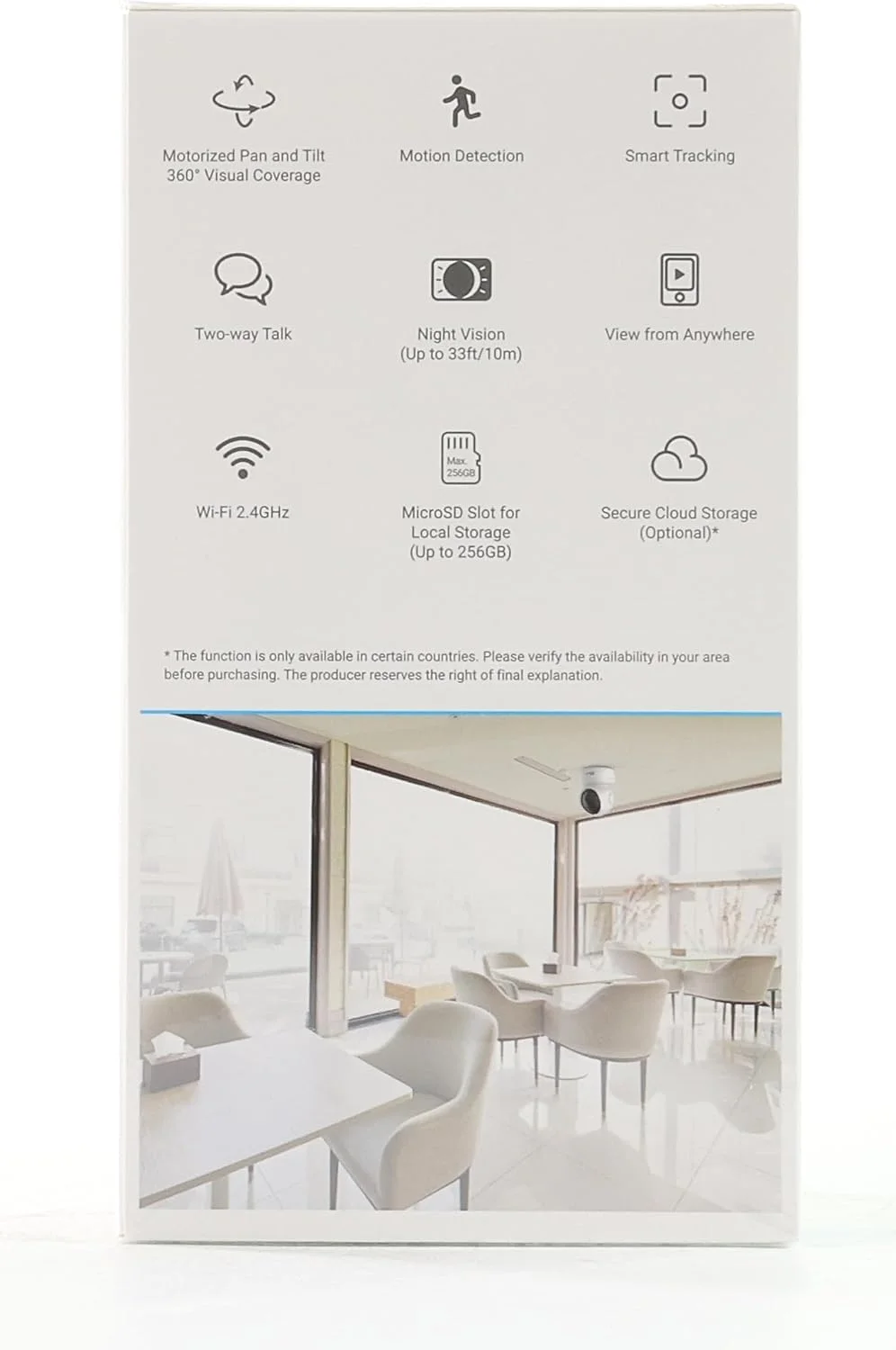 دوربین امنیتی EZVIZ C6N، دوربین مداربسته 3 مگاپیکسلی 2K برای خانه، دوربین داخلی، دوربین وای فای، دوربین کودک با ردیابی هوشمند حرکت، حالت خواب، دید در شب، مکالمه دو طرفه، ردیابی هوشمند، سازگار با الکسا دوربین امنیتی EZVIZ C6N، دوربین مداربسته 3 مگاپیکسلی 2K برای خانه، دوربین داخلی، دوربین وای فای، دوربین کودک با ردیابی هوشمند حرکت، حالت خواب، دید در شب، مکالمه دو طرفه، ردیابی هوشمند، سازگار با الکسا