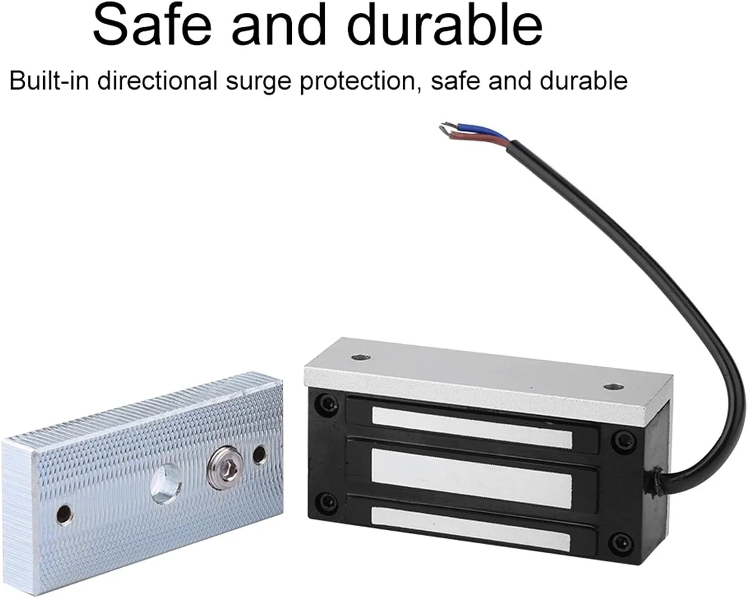 قفل الکترومغناطیسی، Bewinner 60kg 130LBs کنترل دسترسی نیروی قوی الکتریکی مغناطیسی، جهت دار داخلی، نوع درب قابل استفاده فایل کابینت، کابینت های خرید