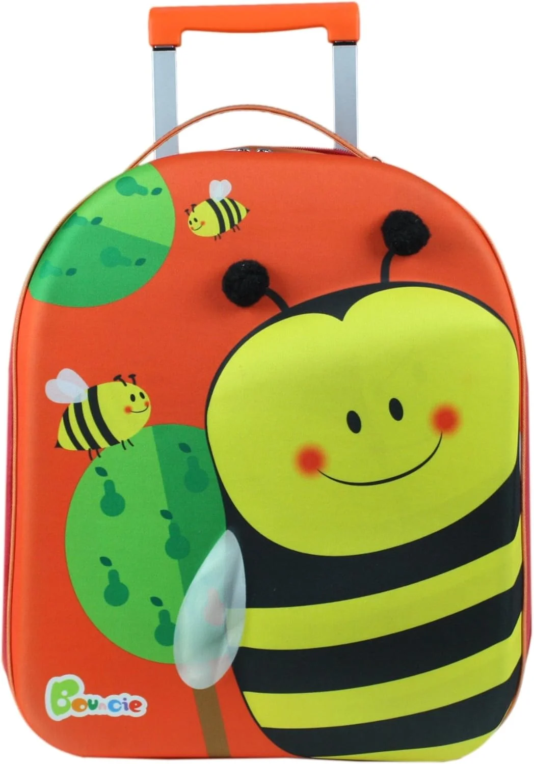 چمدان چرخدار کودکانه Bayer Chic 2000 Bouncie طرح زنبور سه بعدی، نارنجی چمدان چرخدار کودکانه Bayer Chic 2000 Bouncie طرح زنبور سه بعدی، نارنجی