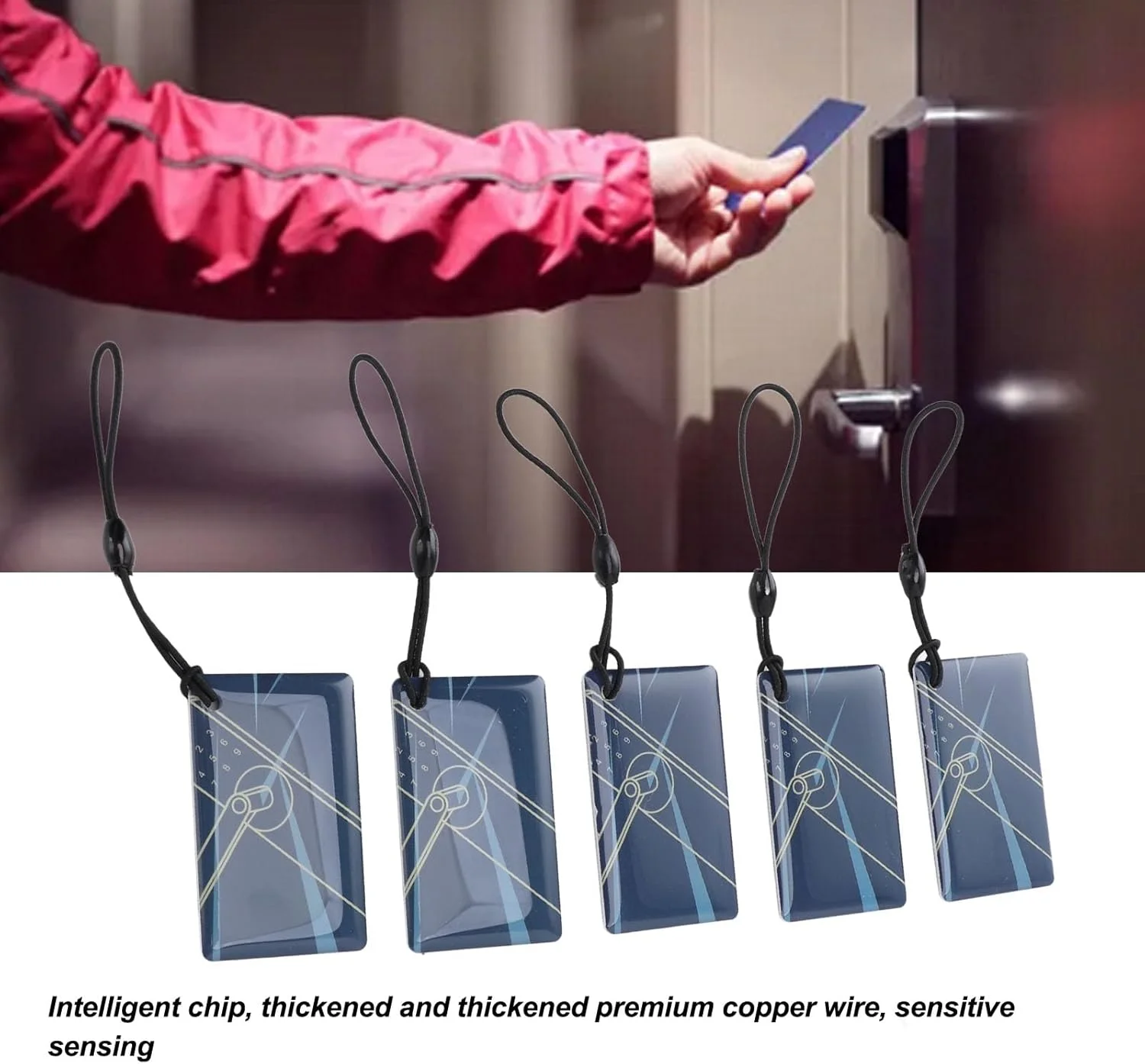 جاسوئیچی RFID بیوینر 20 عددی - کارت های هوشمند IC حساس 13.56 مگاهرتز، قفل درب RFID بدون تماس برای سیستم کنترل دسترسی ورودی درب