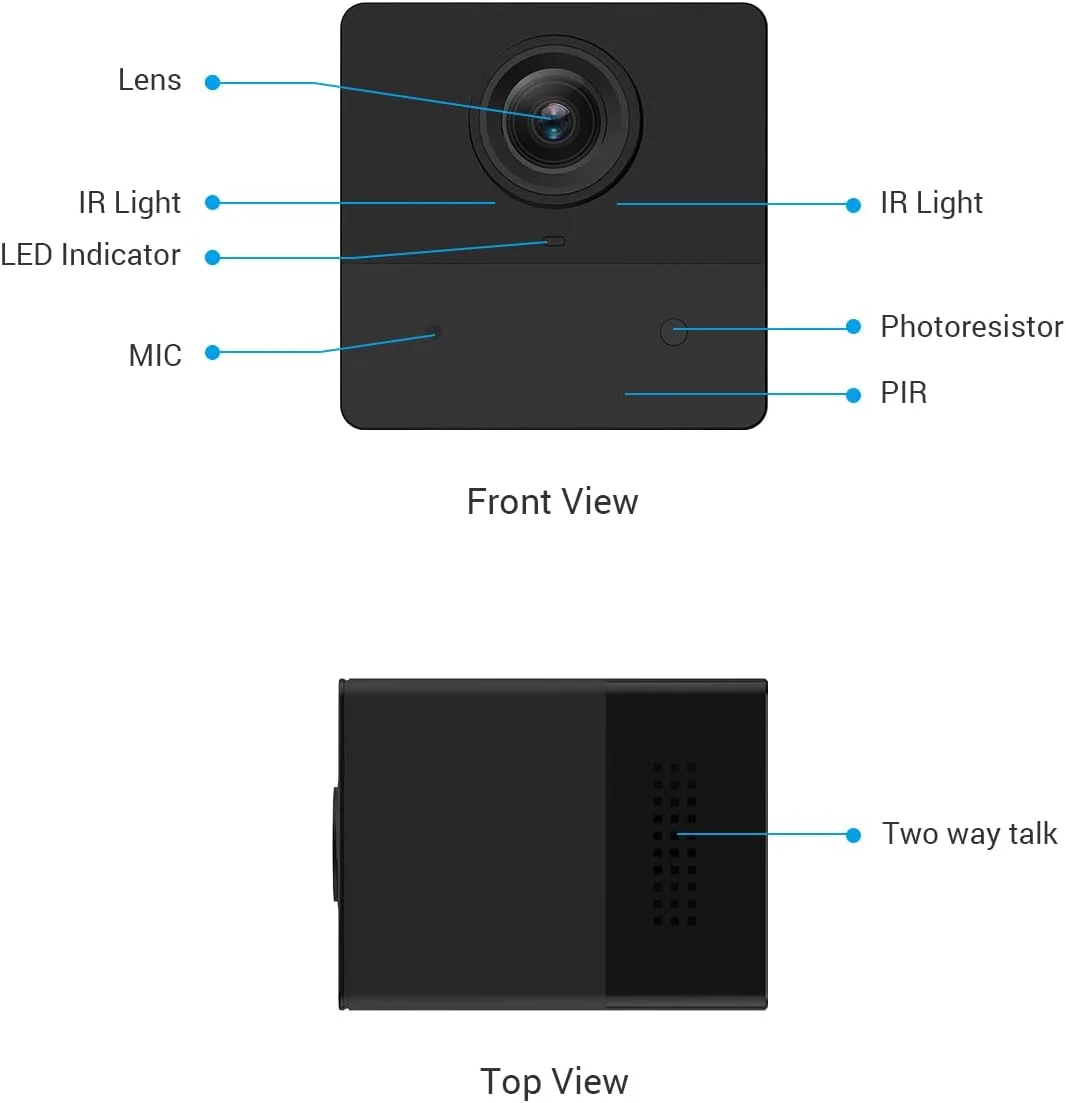 دوربین امنیتی EZVIZ BC2 با باتری، دوربین مداربسته وای فای 1080p با تشخیص حرکت PIR، تشخیص هوشمند انسان، مکالمه صوتی دو طرفه، نصب آسان با پایه مغناطیسی، پشتیبانی از فضای ابری و ذخیره سازی کارت SD دوربین امنیتی EZVIZ BC2 با باتری، دوربین مداربسته وای فای 1080p با تشخیص حرکت PIR، تشخیص هوشمند انسان، مکالمه صوتی دو طرفه، نصب آسان با پایه مغناطیسی، پشتیبانی از فضای ابری و ذخیره سازی کارت SD