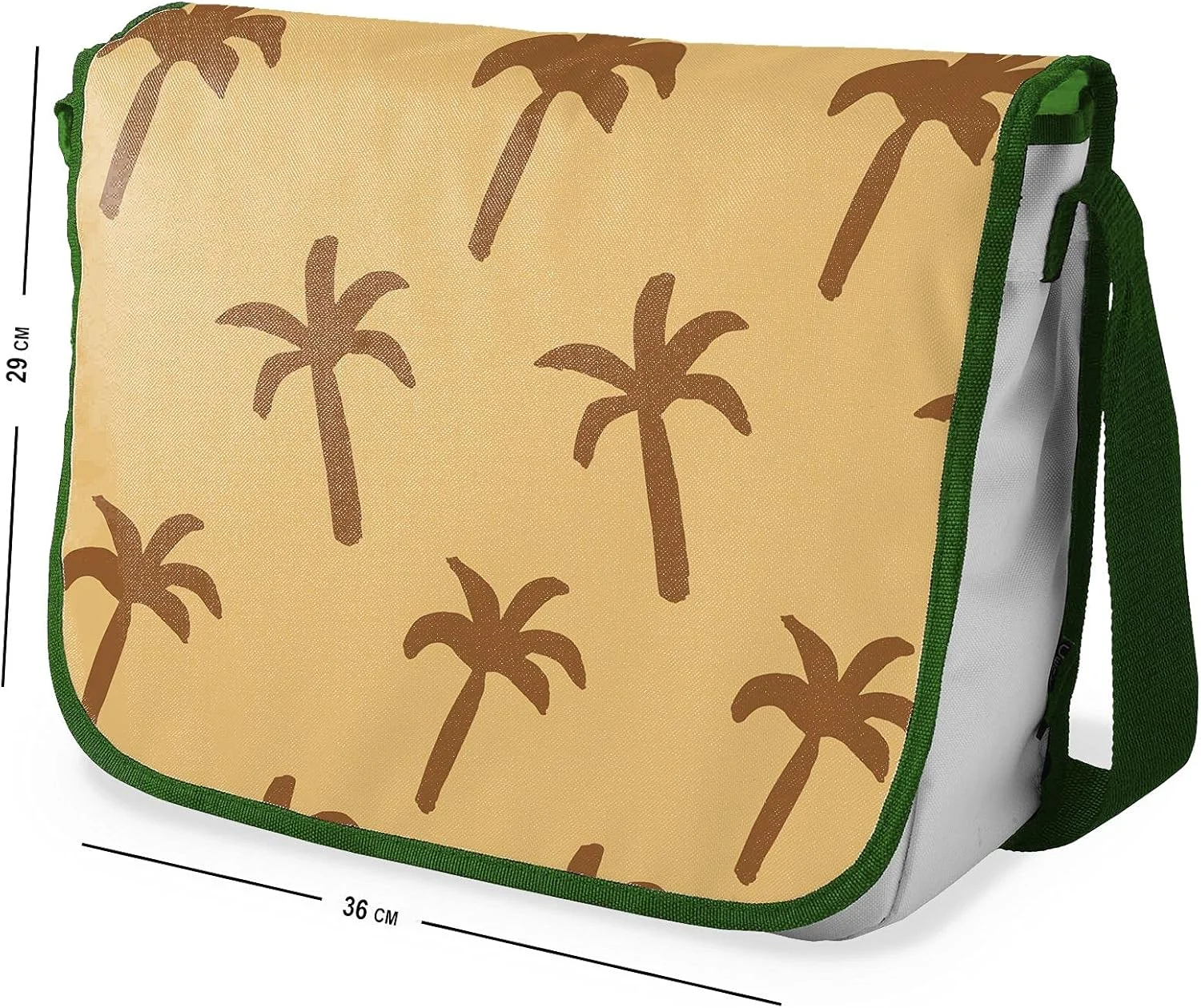 کیف مدرسه ای پیام رسان چاپی دیجیتال Bonamaison با بند خاکی رنگ برای دانش آموزان، کیف کراس بادی، کیف پیک، کیف شانه ای برای کودکان، دختران، پسران، اندازه: 29x36 سانتی متر کیف مدرسه ای پیام رسان چاپی دیجیتال Bonamaison با بند خاکی رنگ برای دانش آموزان، کیف کراس بادی، کیف پیک، کیف شانه ای برای کودکان، دختران، پسران، اندازه: 29x36 سانتی متر