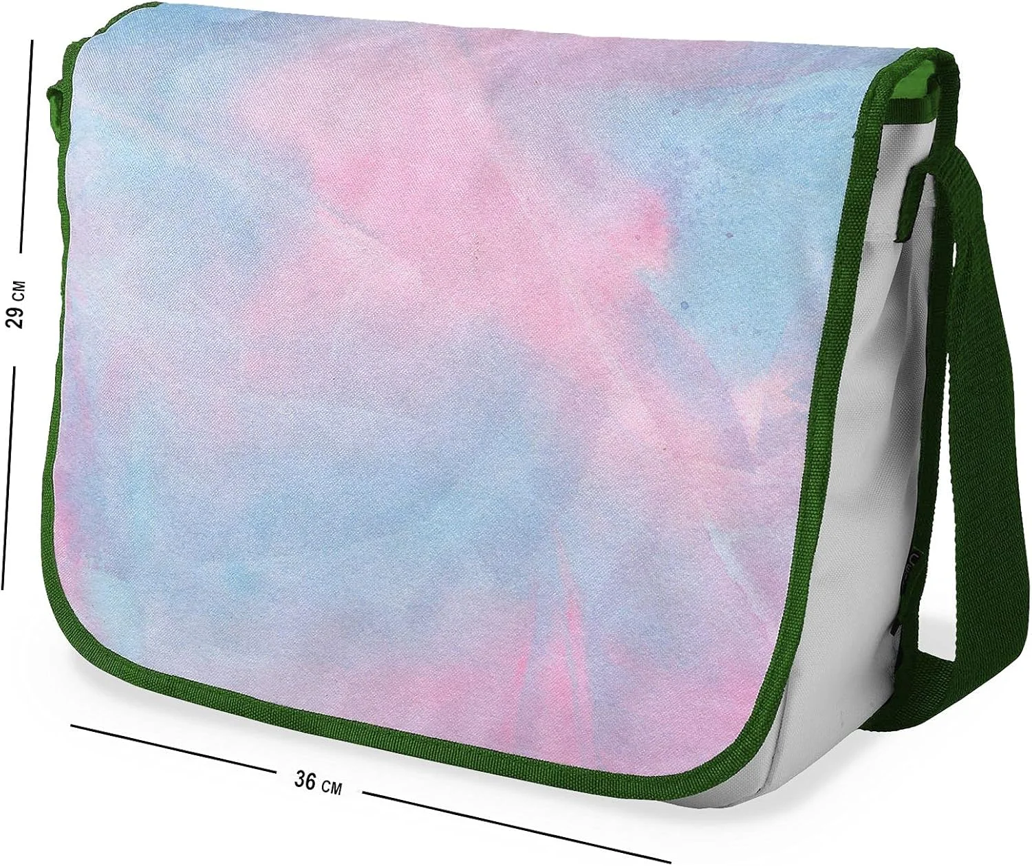 کیف مدرسه ای پیام رسان چاپی دیجیتال Bonamaison با بند خاکی رنگ برای دانش آموزان، کیف کراس بادی، کیف پیک، کیف شانه ای برای کودکان، دختران، پسران، اندازه: 29x36 سانتی متر کیف مدرسه ای پیام رسان چاپی دیجیتال Bonamaison با بند خاکی رنگ برای دانش آموزان، کیف کراس بادی، کیف پیک، کیف شانه ای برای کودکان، دختران، پسران، اندازه: 29x36 سانتی متر