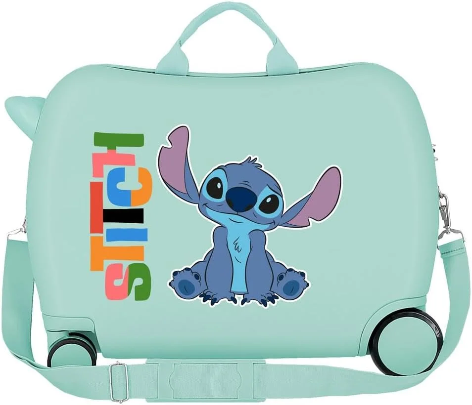 چمدان کودکانه دیزنی آلوها استیچ، آبی، 50 x 38 x 20 سانتی متر، سخت، 2.1 کیلوگرم، بسته شدن ترکیبی جانبی، ABS، 2.1 کیلوگرم، 34 لیتر، چمدان کابین، آبی، سایز یکسان چمدان کودکانه