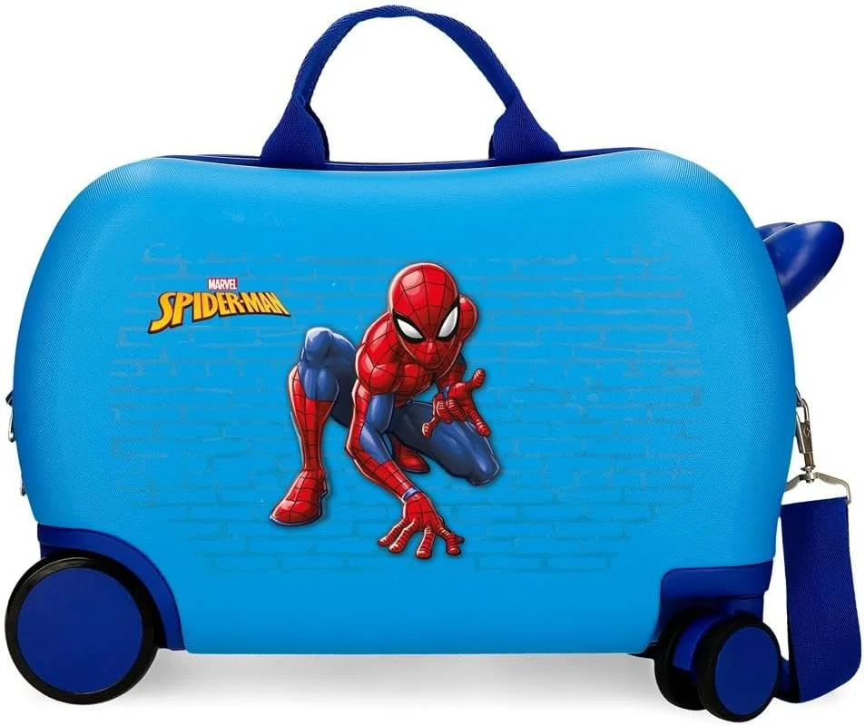 چمدان کودکانه دیزنی مرد عنکبوتی ویجیلانت - چمدان دستی پسرانه ویجیلانت با قفل ترکیبی جانبی و 4 چرخ از جنس ABS، یک ماده محکم و سبک ساخته شده است. ویجیلانت، Valigia per bambini