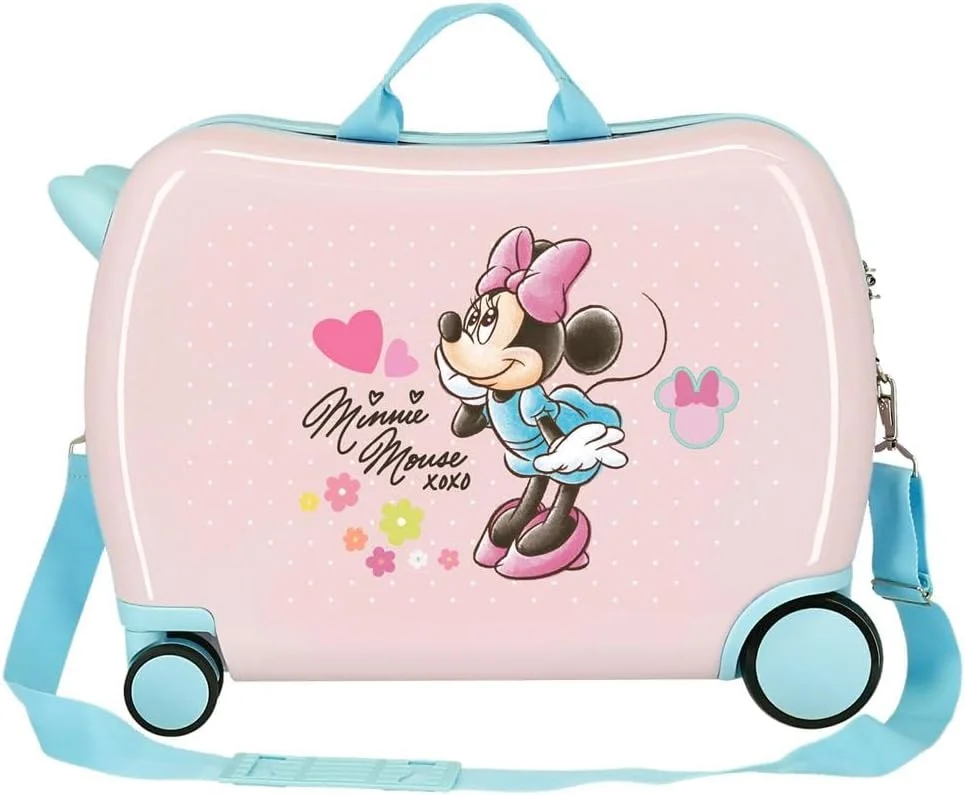 چمدان کابین بچه گانه دیزنی Joumma Bags، طرح مینی موس، ساخته شده از ABS، یک ماده، چهار چرخ دوبل چند جهته، قفل جانبی با رمز عبور، ست، مدل Introduce Yourself، ابعاد 50x38x20 سانتی متر چمدان کابین بچه گانه دیزنی Joumma Bags، طرح مینی موس، ساخته شده از ABS، یک ماده، چهار چرخ دوبل چند جهته، قفل جانبی با رمز عبور، ست، مدل Introduce Yourself، ابعاد 50x38x20 سانتی متر