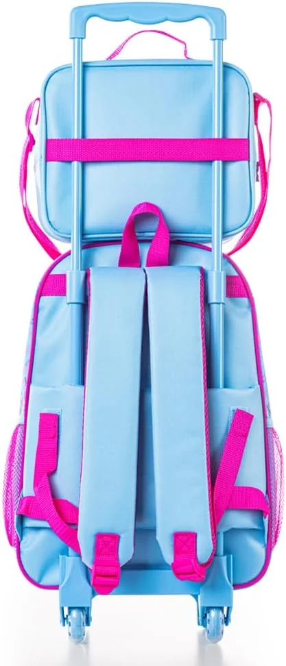 مجموعه 5 تکه کیف مدرسه ترولی ایزی کیدز 16 اینچ - طرح پروانه