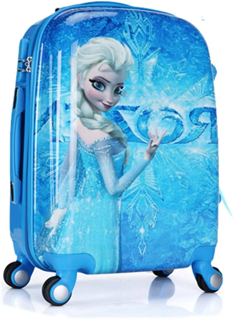 چمدان مسافرتی کودک Jcx، چمدان چرخدار کارتونی برای مدرسه، کیف ترولی چرخدار آبی (آبی) چمدان مسافرتی کودک Jcx، چمدان چرخدار کارتونی برای مدرسه، کیف ترولی چرخدار آبی (آبی)